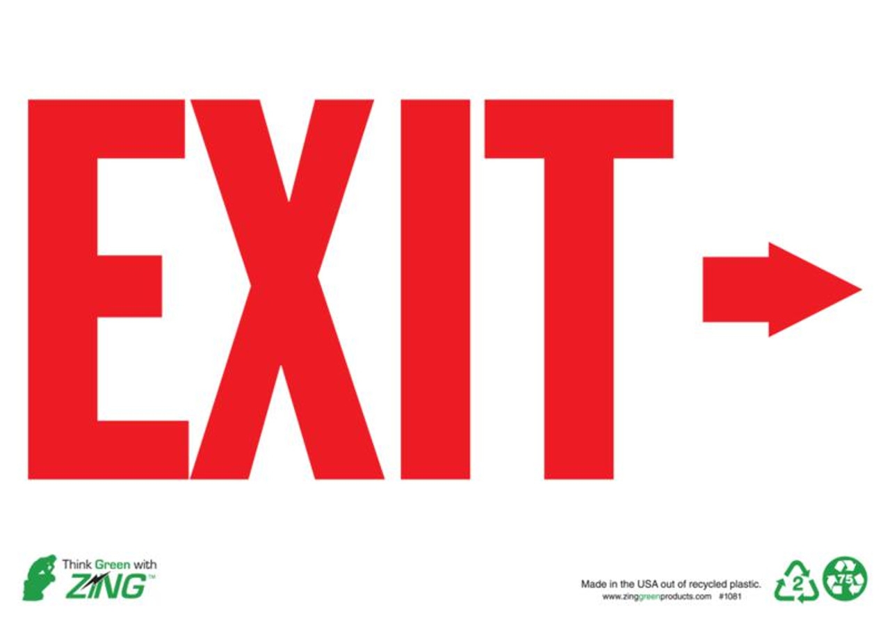 Exit Signs Free Printable