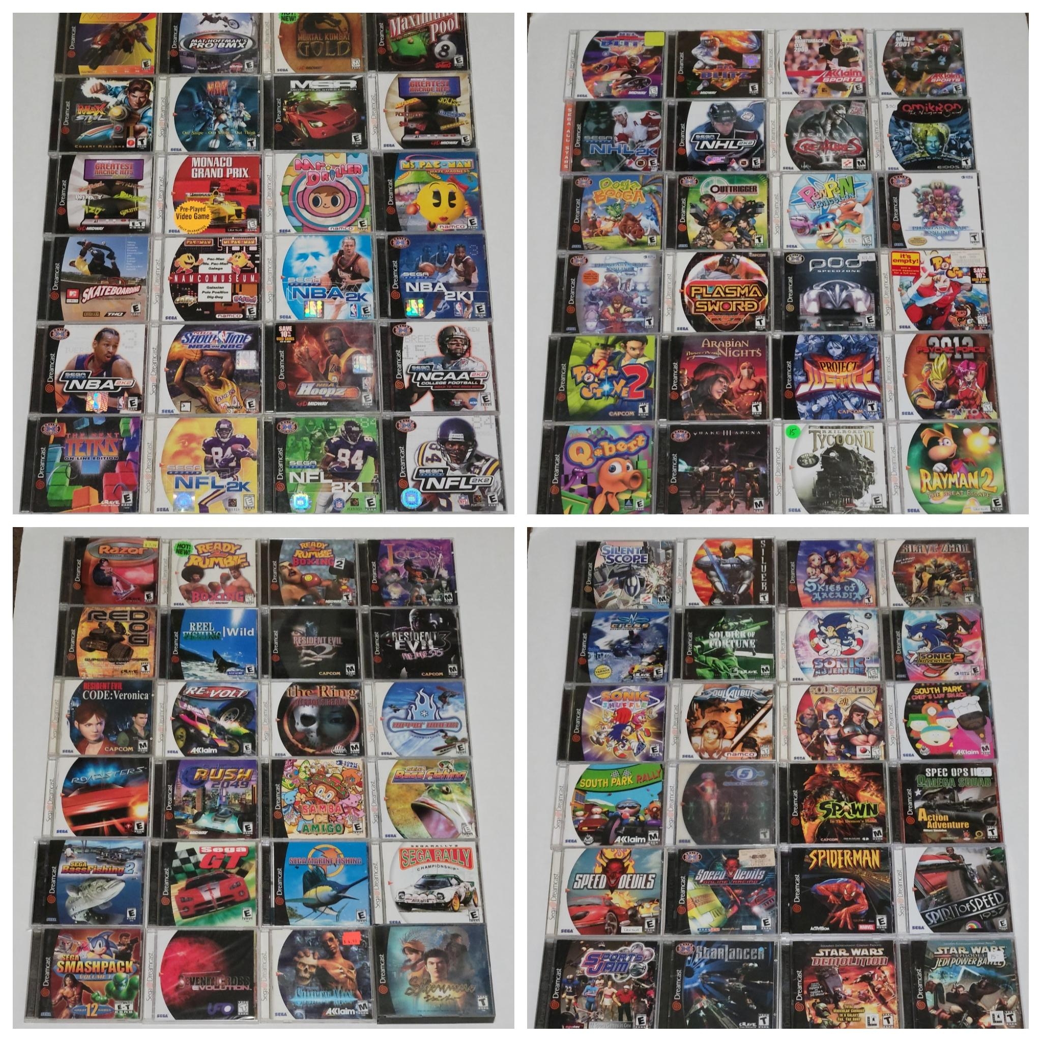 Finally Completed NA Dreamcast Collection CIB R dreamcast