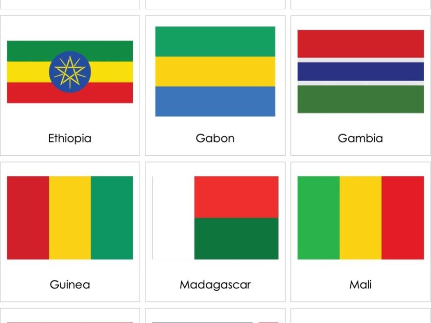 Flags Of African Countries 02 AMI Digital