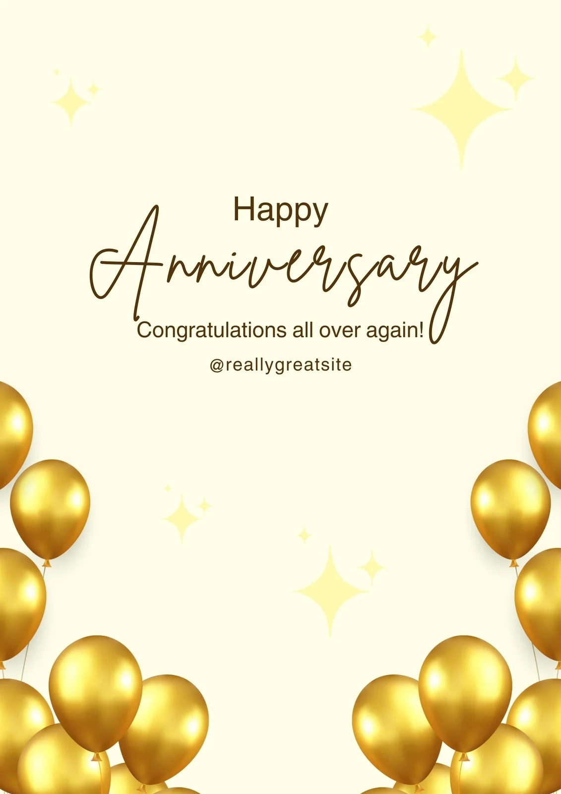 Free Printable Anniversary Congratulations Signs