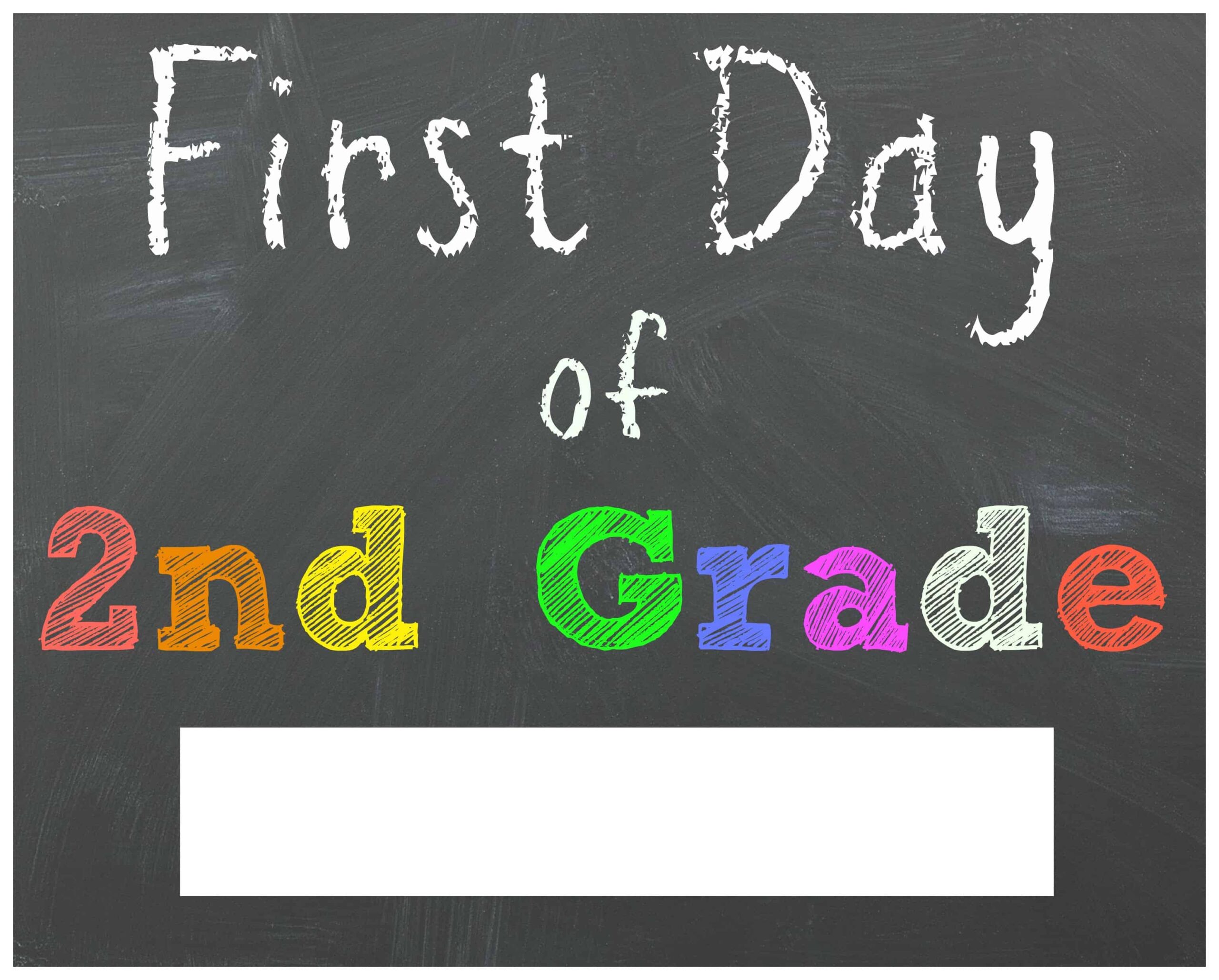 FREE Back To School Printable Chalkboard Signs For First Day Of School Mama Cheaps 