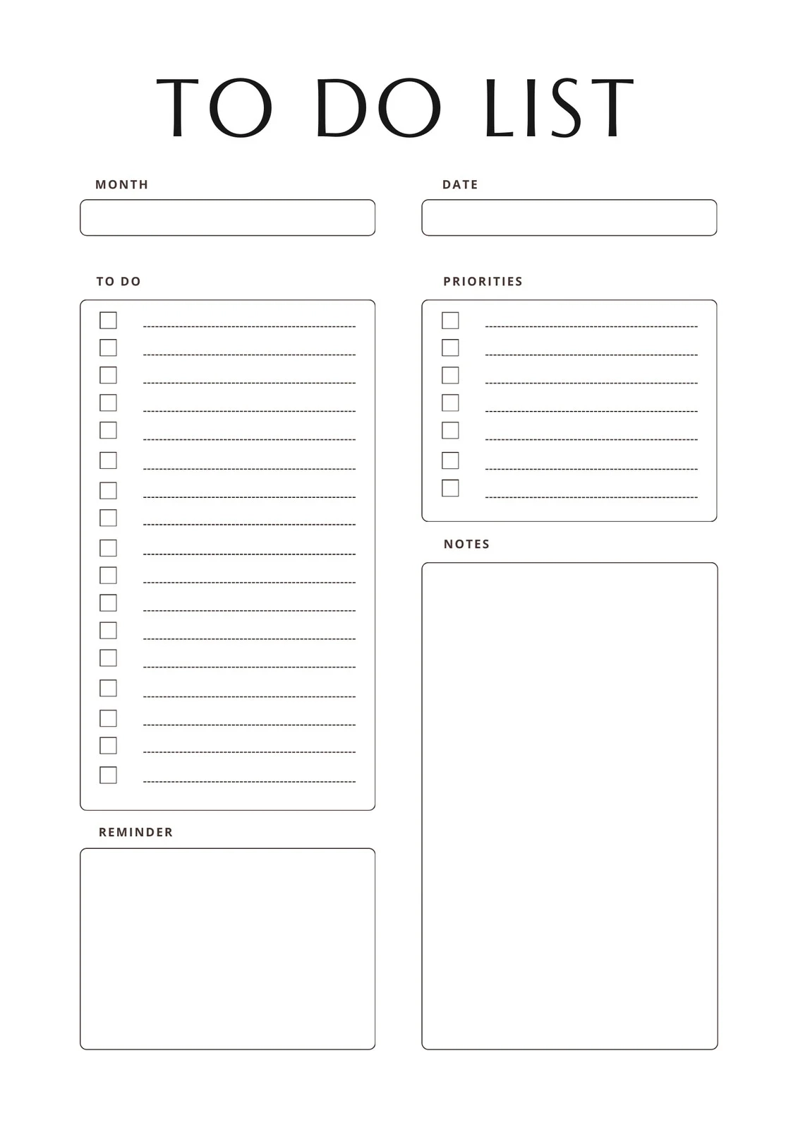 Printable Creative Business Planner