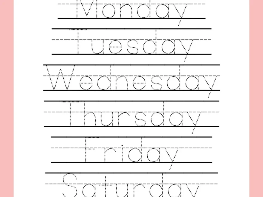 Free Custom Printable Handwriting Worksheet Templates Canva