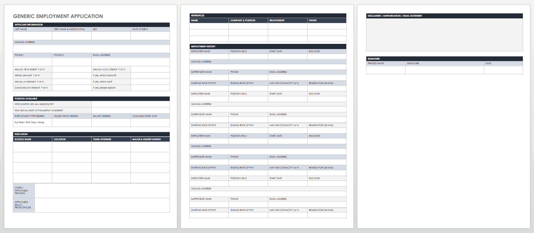 Employment Aptitude Printable Sheets