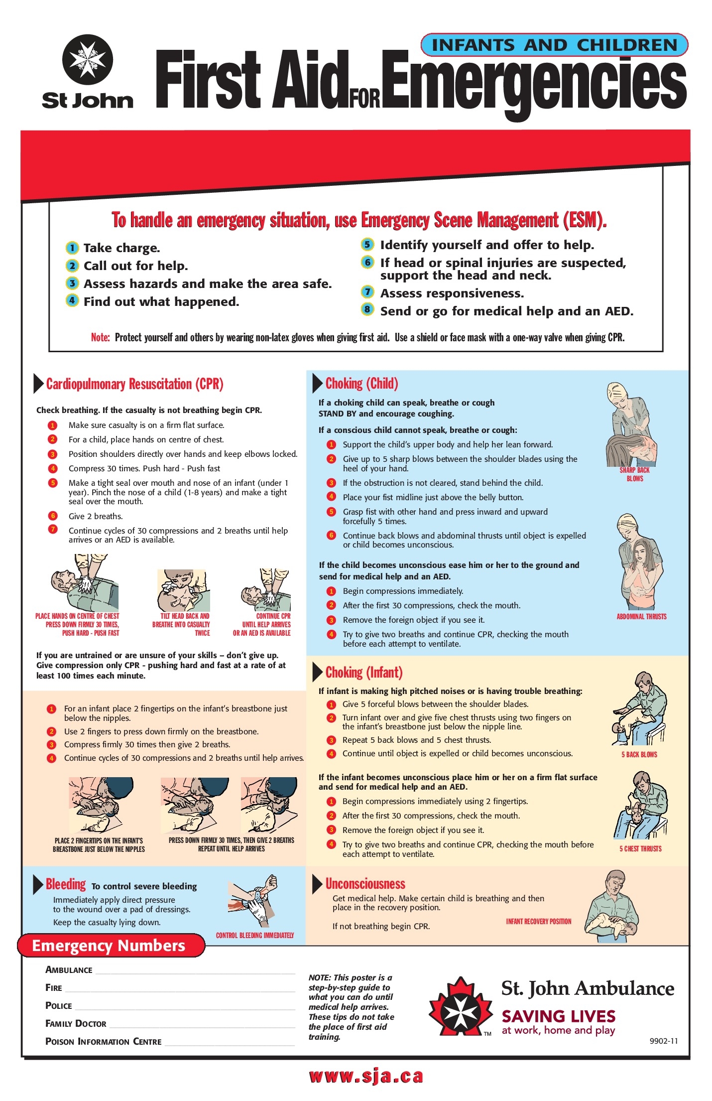 Printable First Aid Guide Printable First Aid Guide