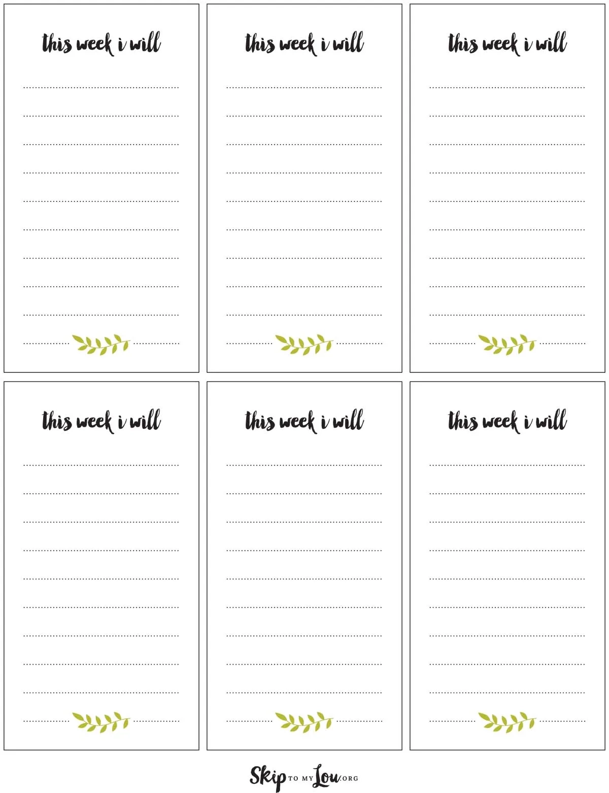 Free Goal Setting Worksheets For Success Skip To My Lou