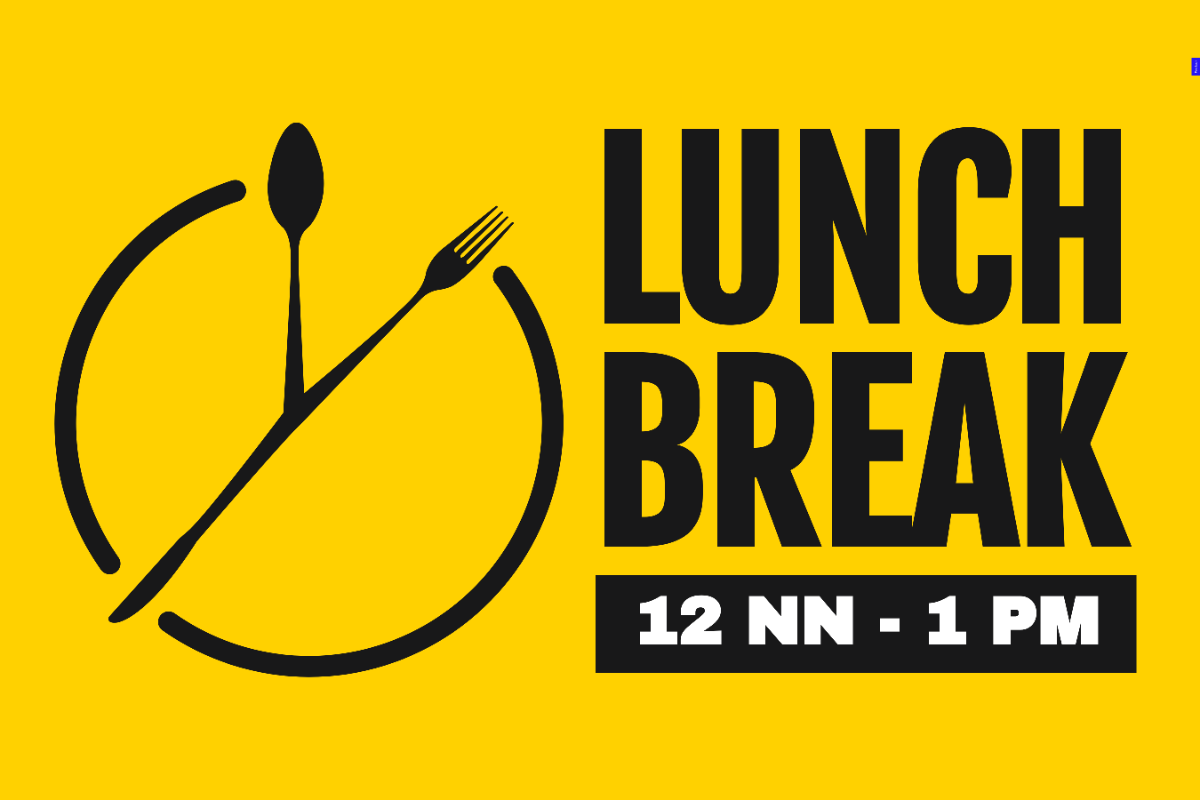 Free Lunch Break Sign Template To Edit Online