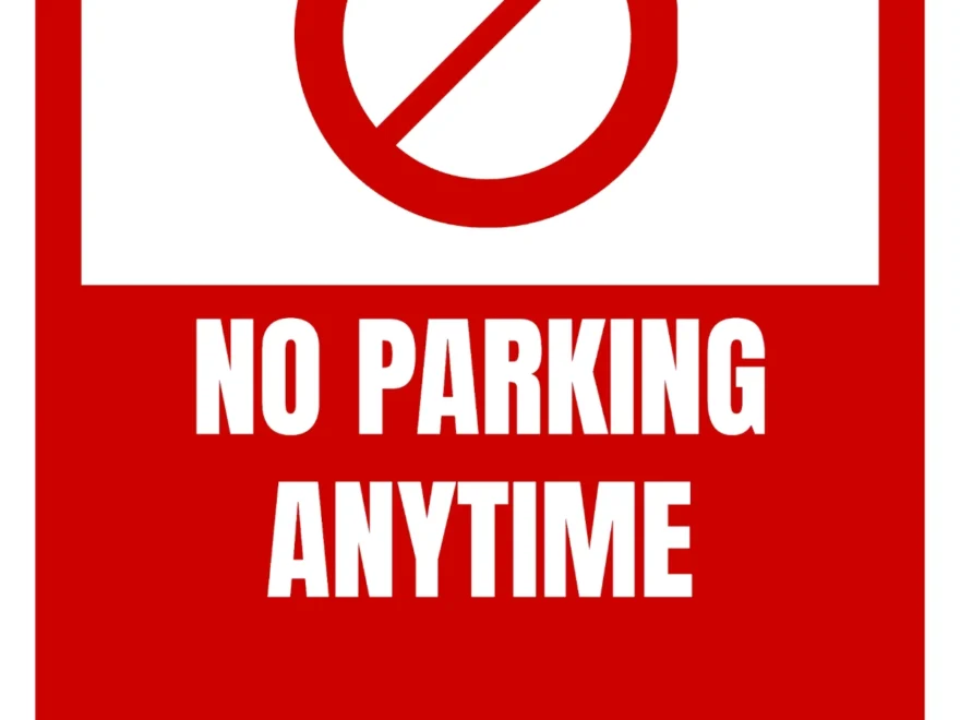 Free No Parking Sign Template To Edit Online