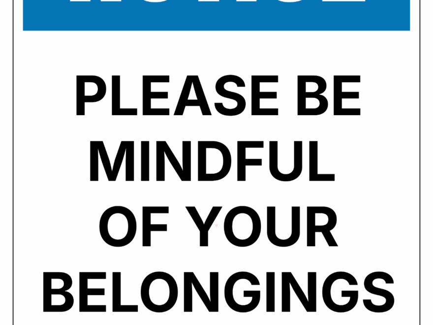 Free Notice Sign Template To Edit Online