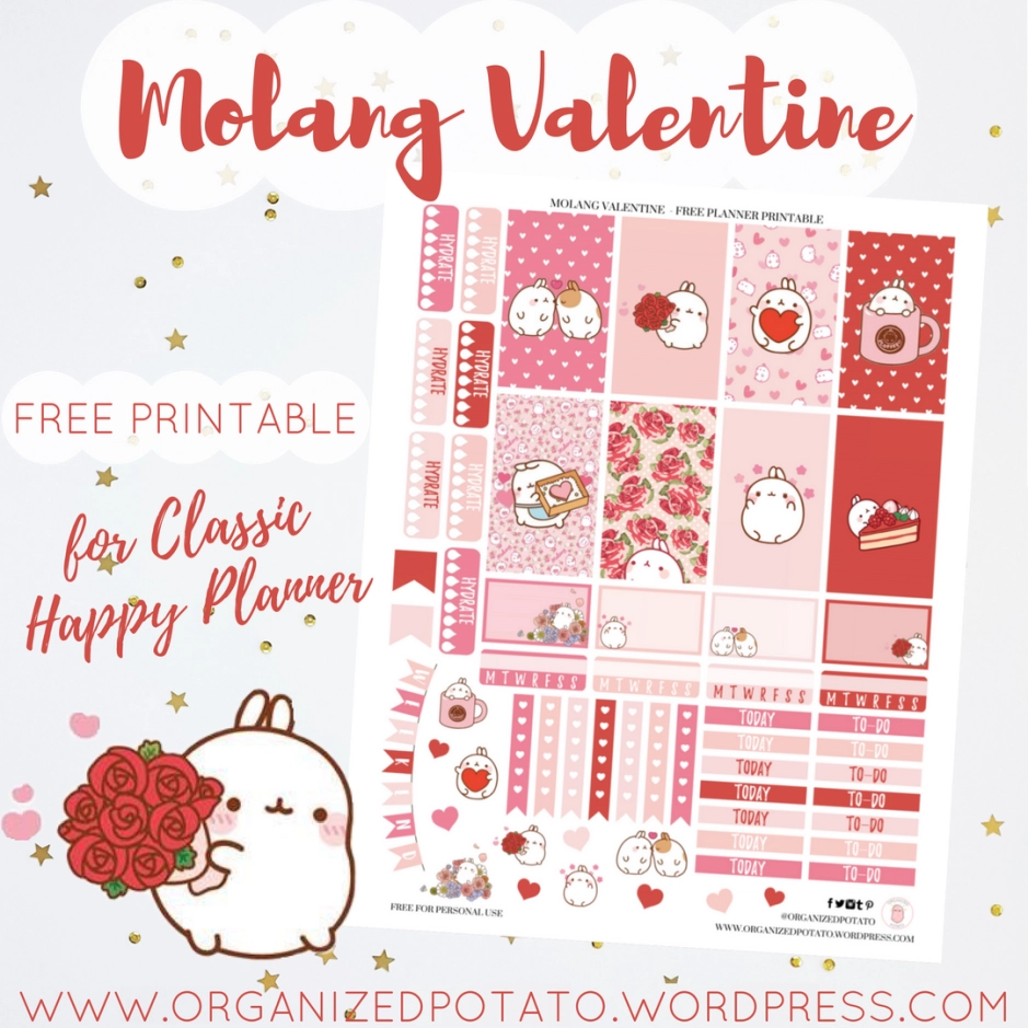 Free Molang Printable Planner Sheets