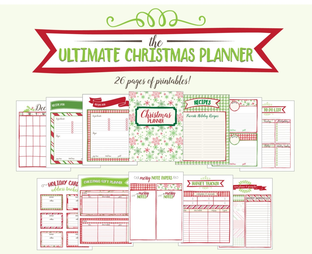 Printable Christmas Planner Pages