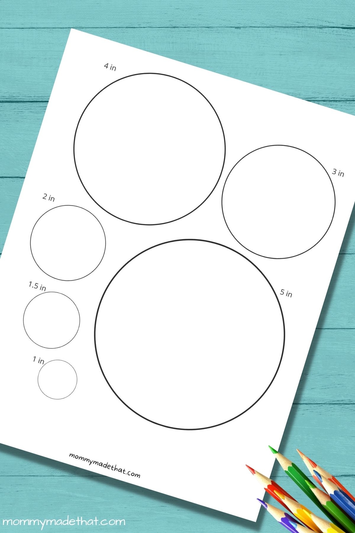 Free Printable Circle Templates In All Sorts Of Sizes 