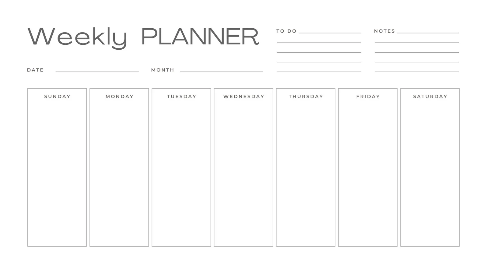 Printable Planner Calendar Design Your Own