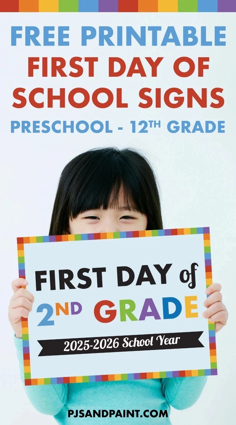 Free Printable 2nd Grade Signs