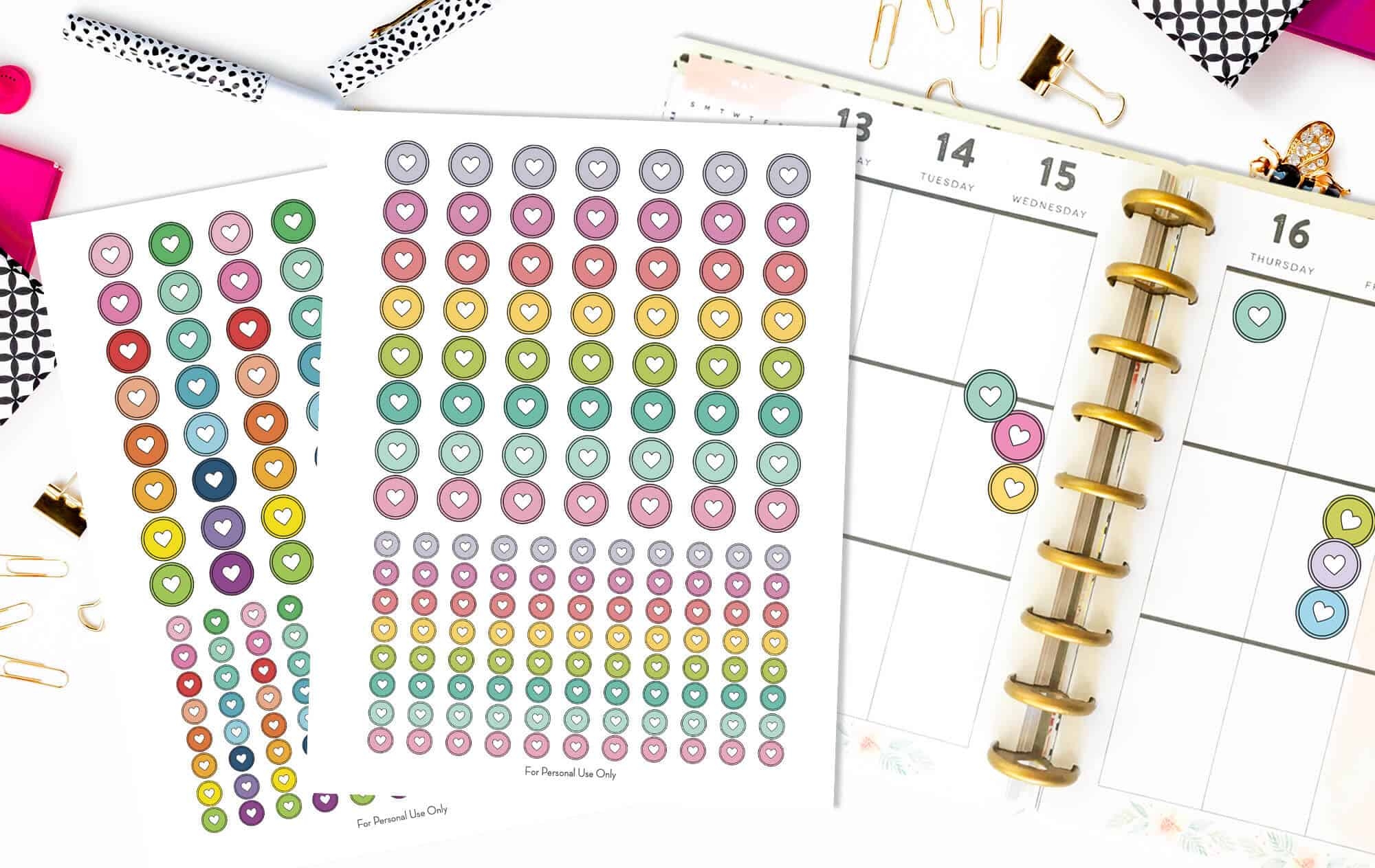 Mambi Happy Planner Free Printables