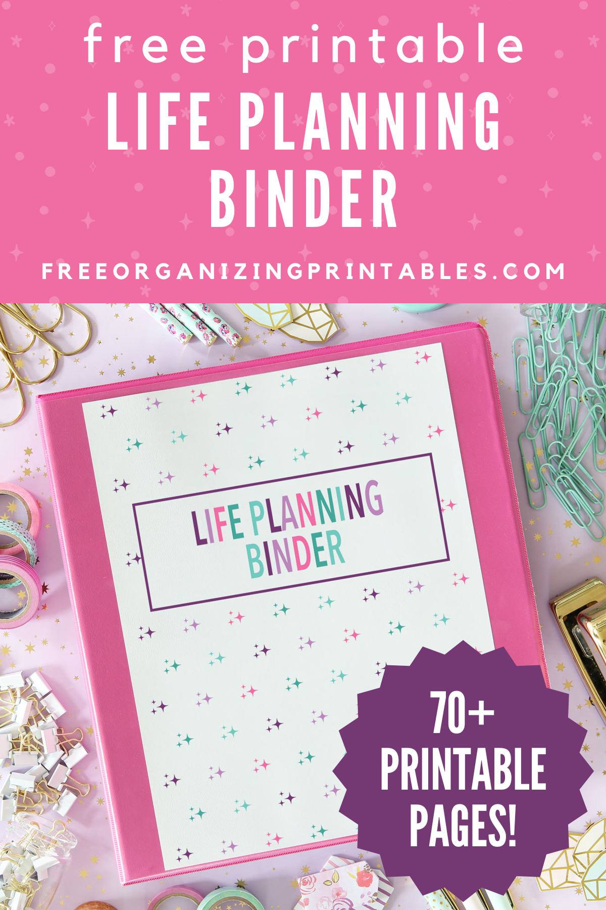 Binder Planner Printables Free