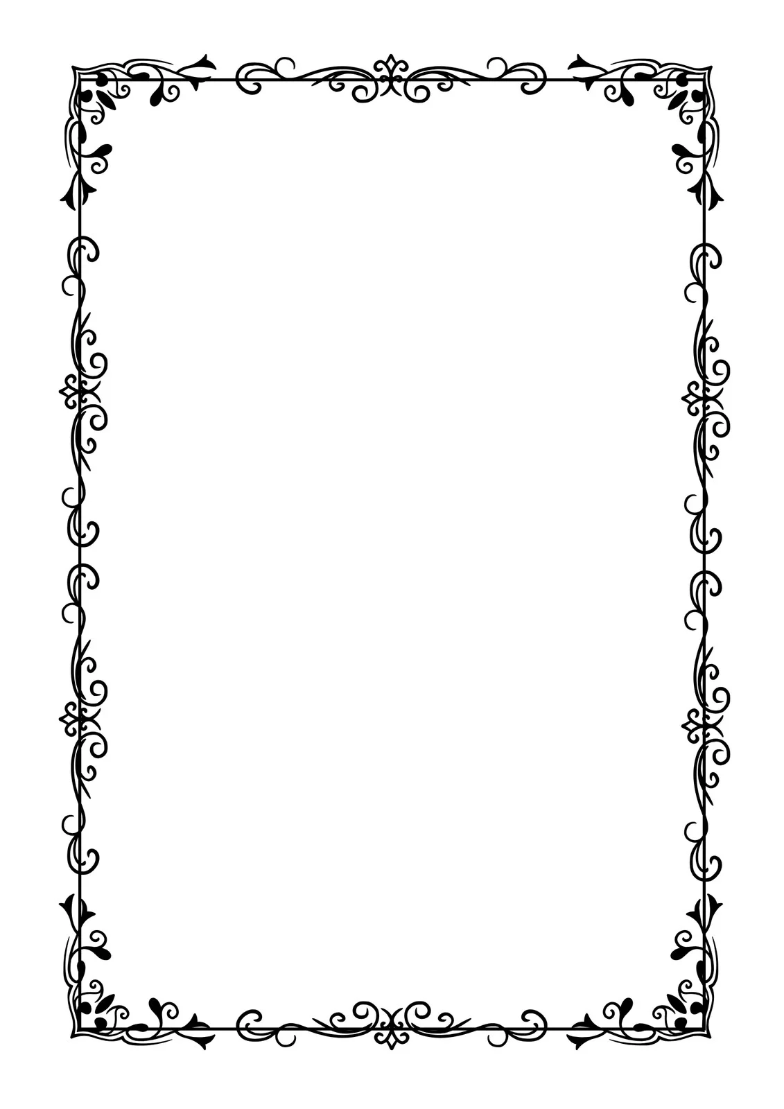 Free Printable Page Border Templates You Can Customize Canva