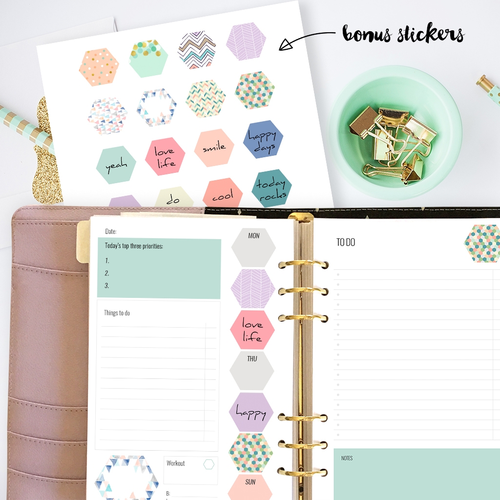 Free Planner Refills Printable