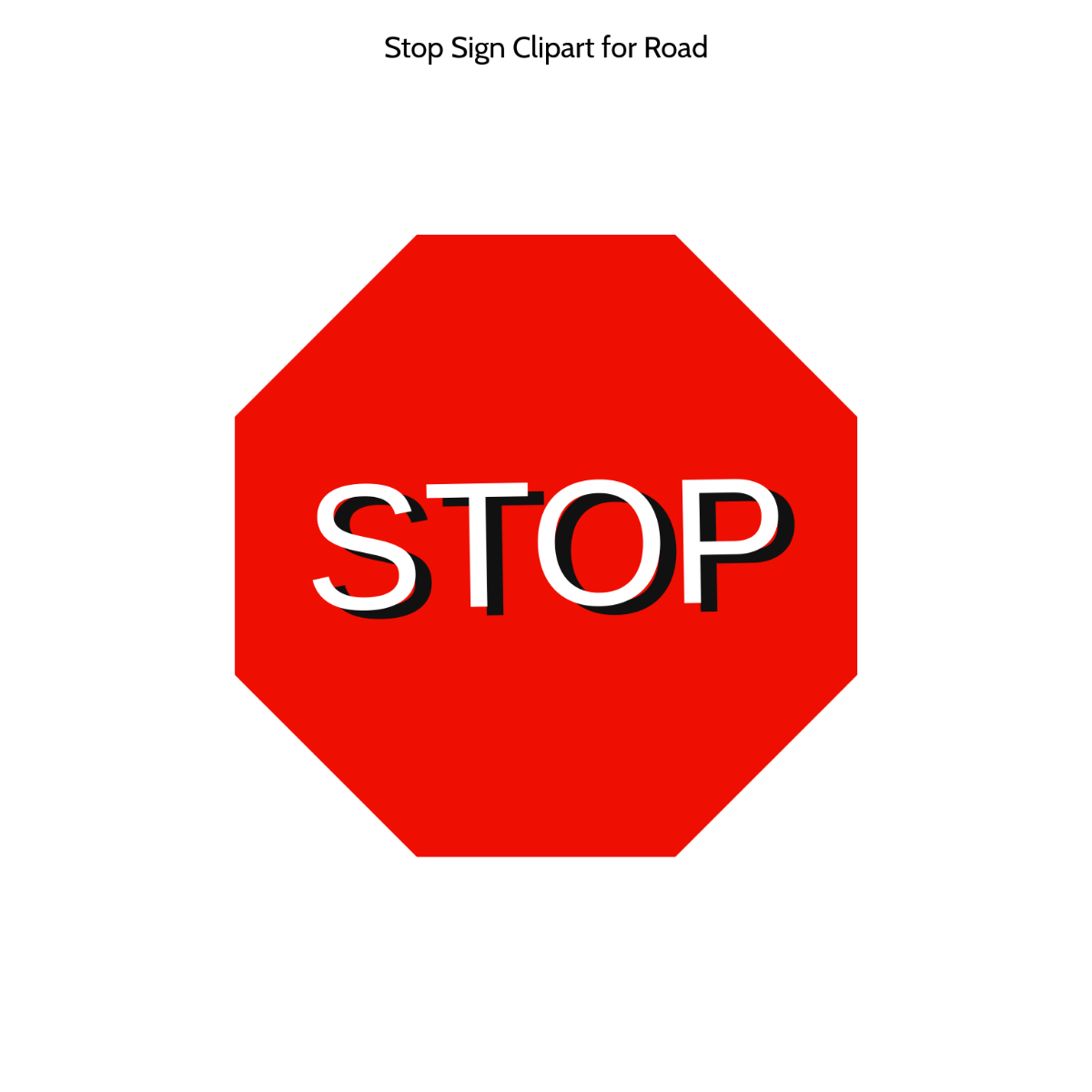 Free Printable Stop Sign Clip Art