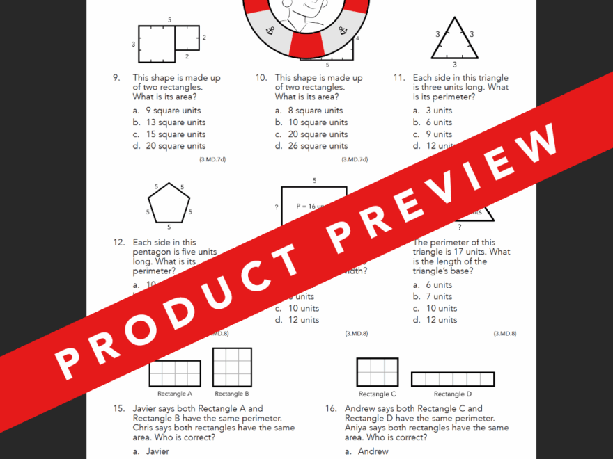 Geometry Quiz For Third Grade 16 Questions Made By Teachers