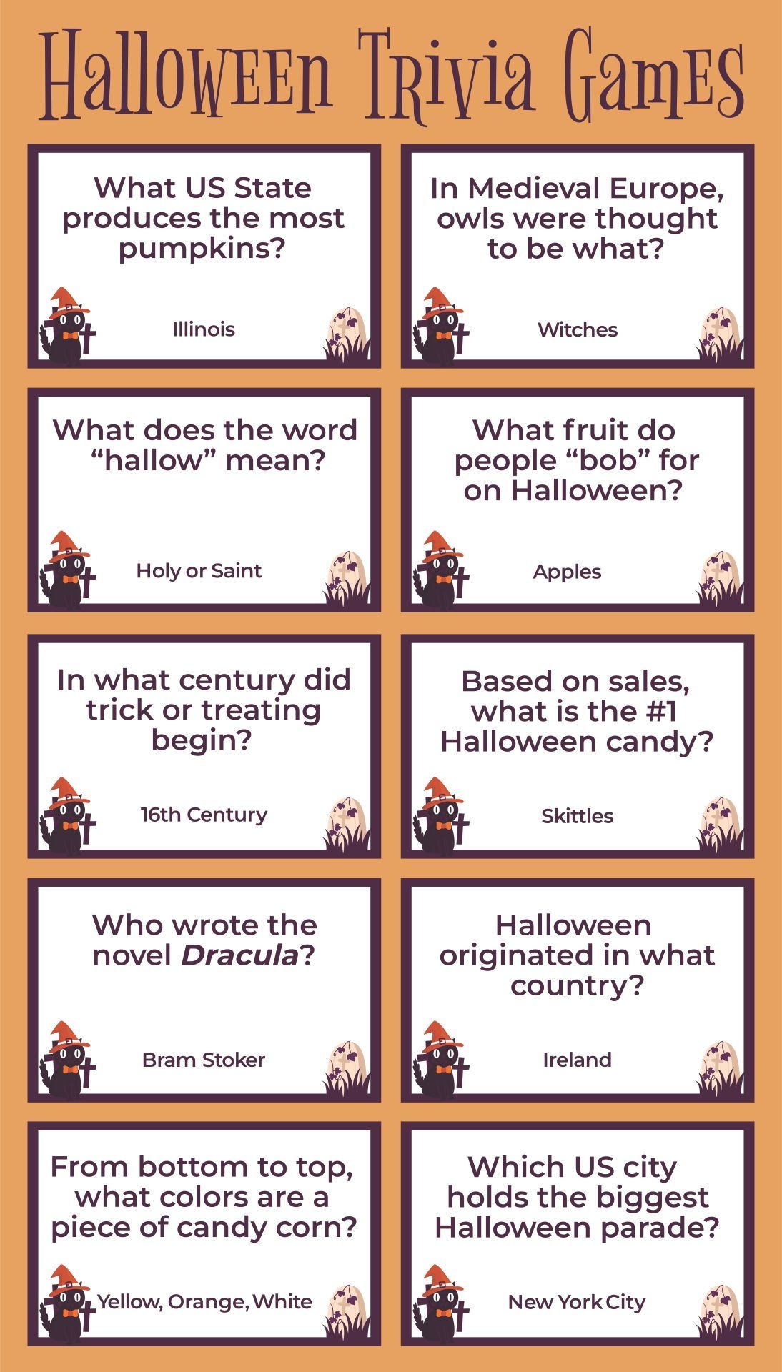 Halloween Quiz Questions And Answers Printable
