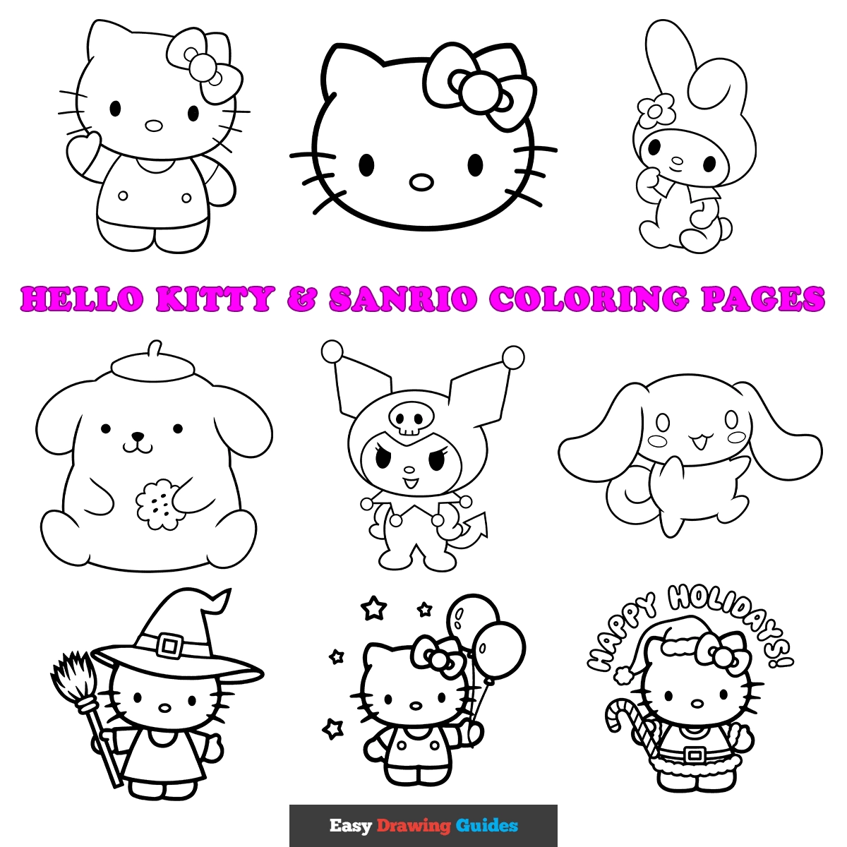Hello Kitty Printable Sheet