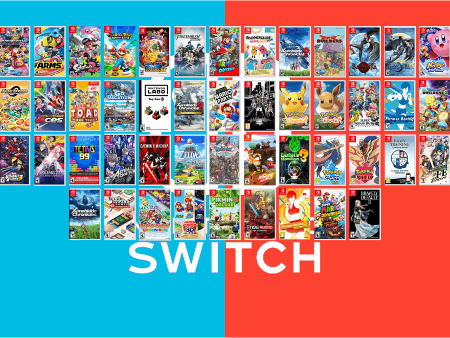 Here s All The Nintendo Switch Games With Physical Releases That Were Published By Nintendo R NintendoSwitch
