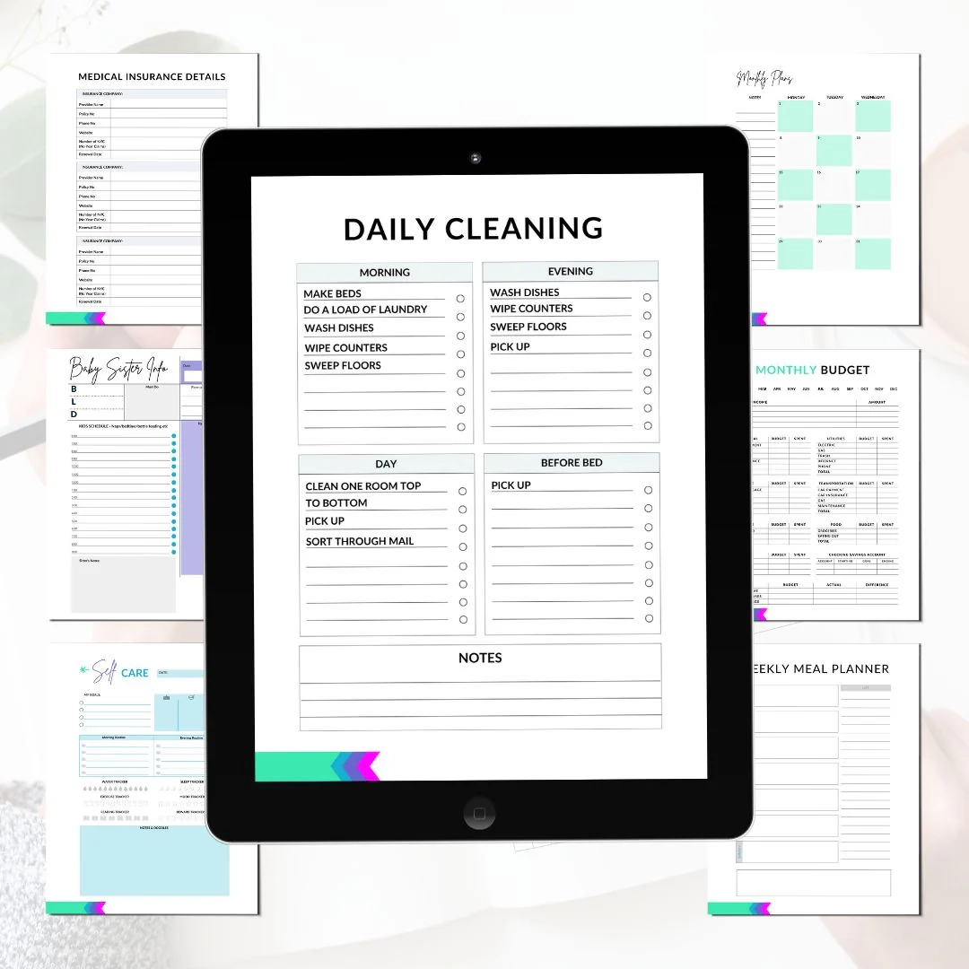 Best Household Planner Printable Kit