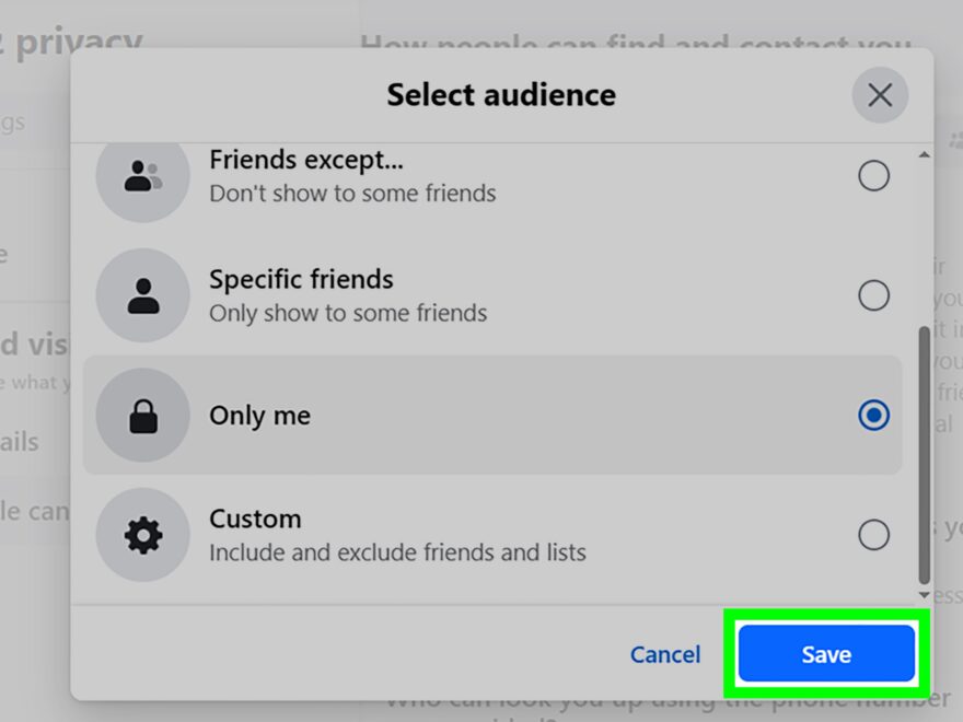 How To Change Who Can See Your Friends On Facebook 2 Ways