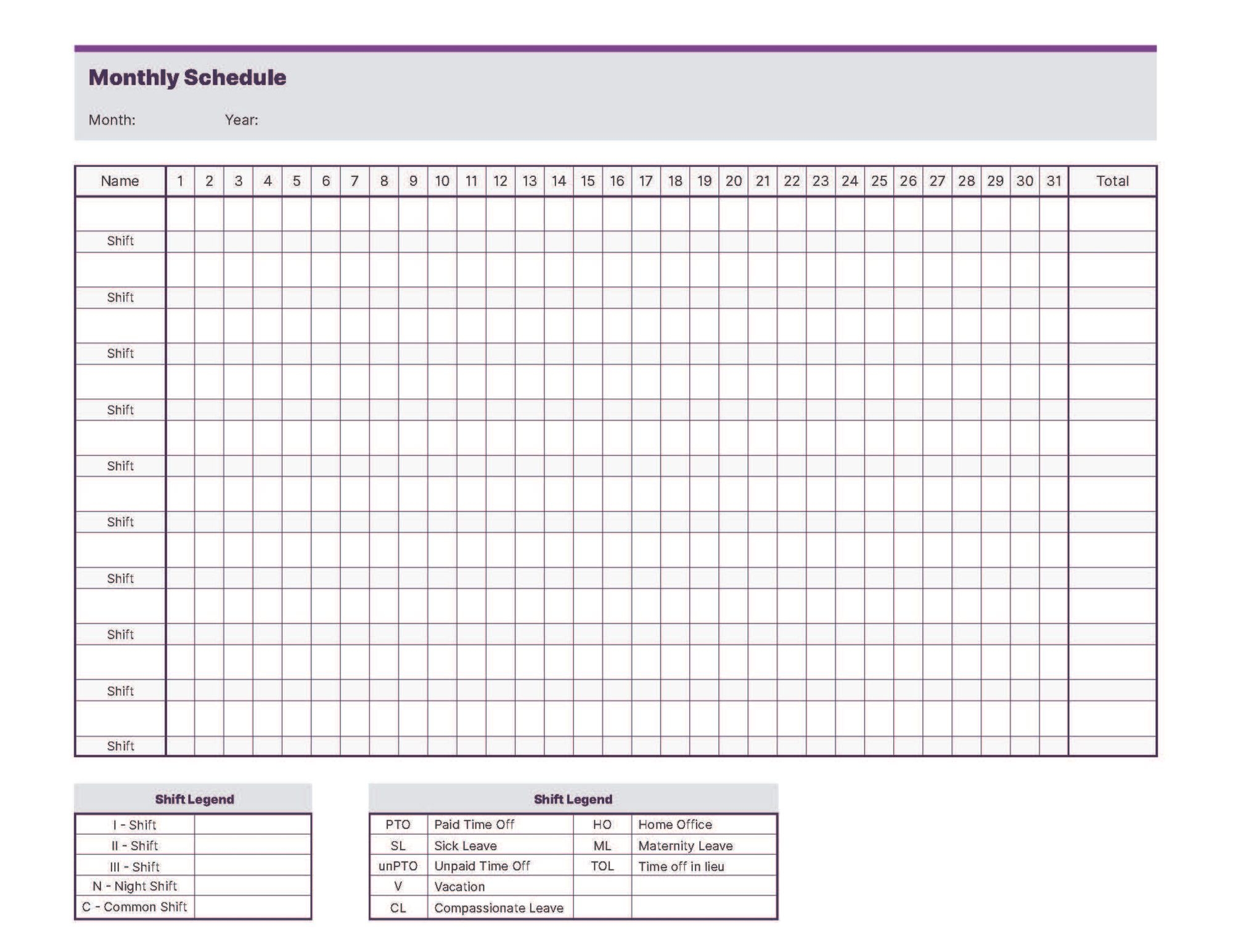 How To Create An Employee Schedule Calendar with Free Template Homebase