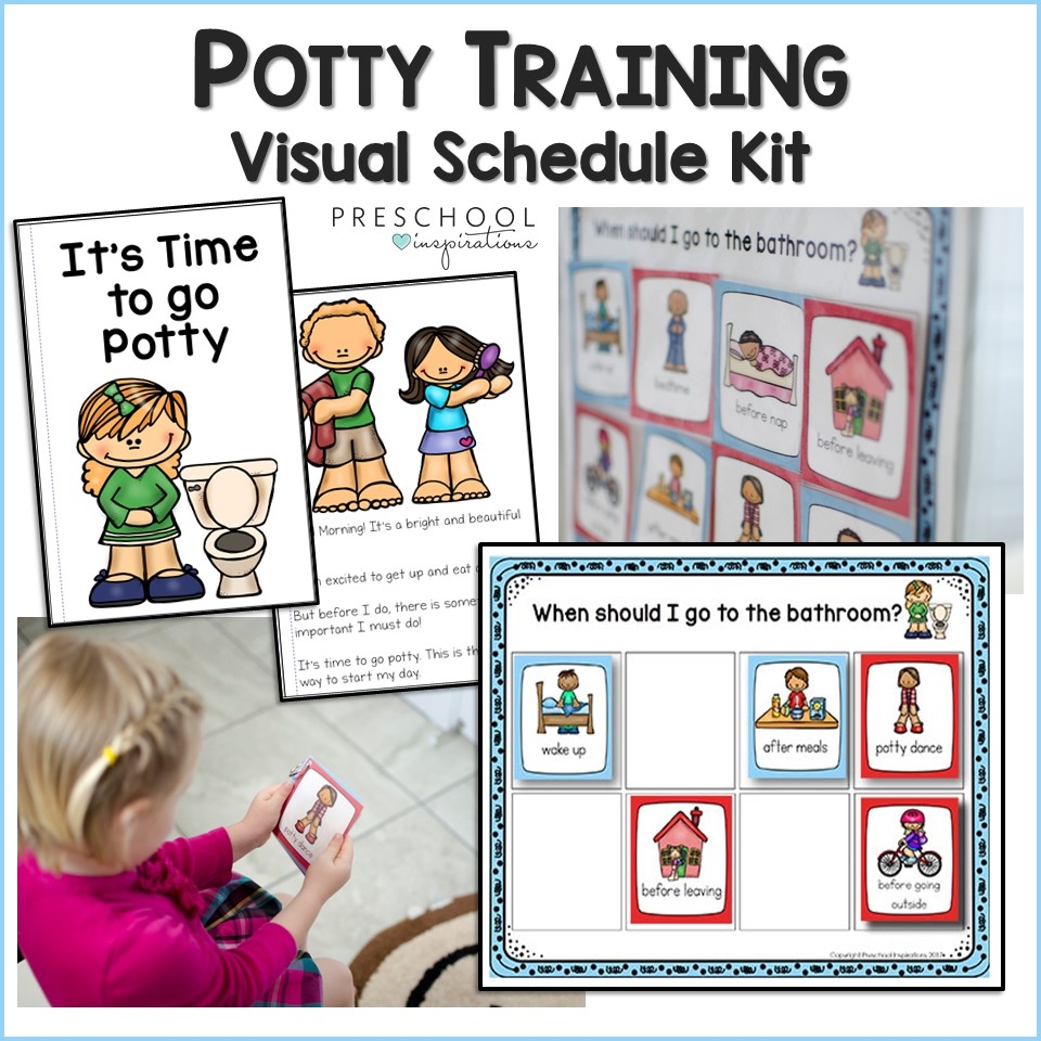 Potty Training Visual Schedule Printable Potty Training Visual Schedule Printable