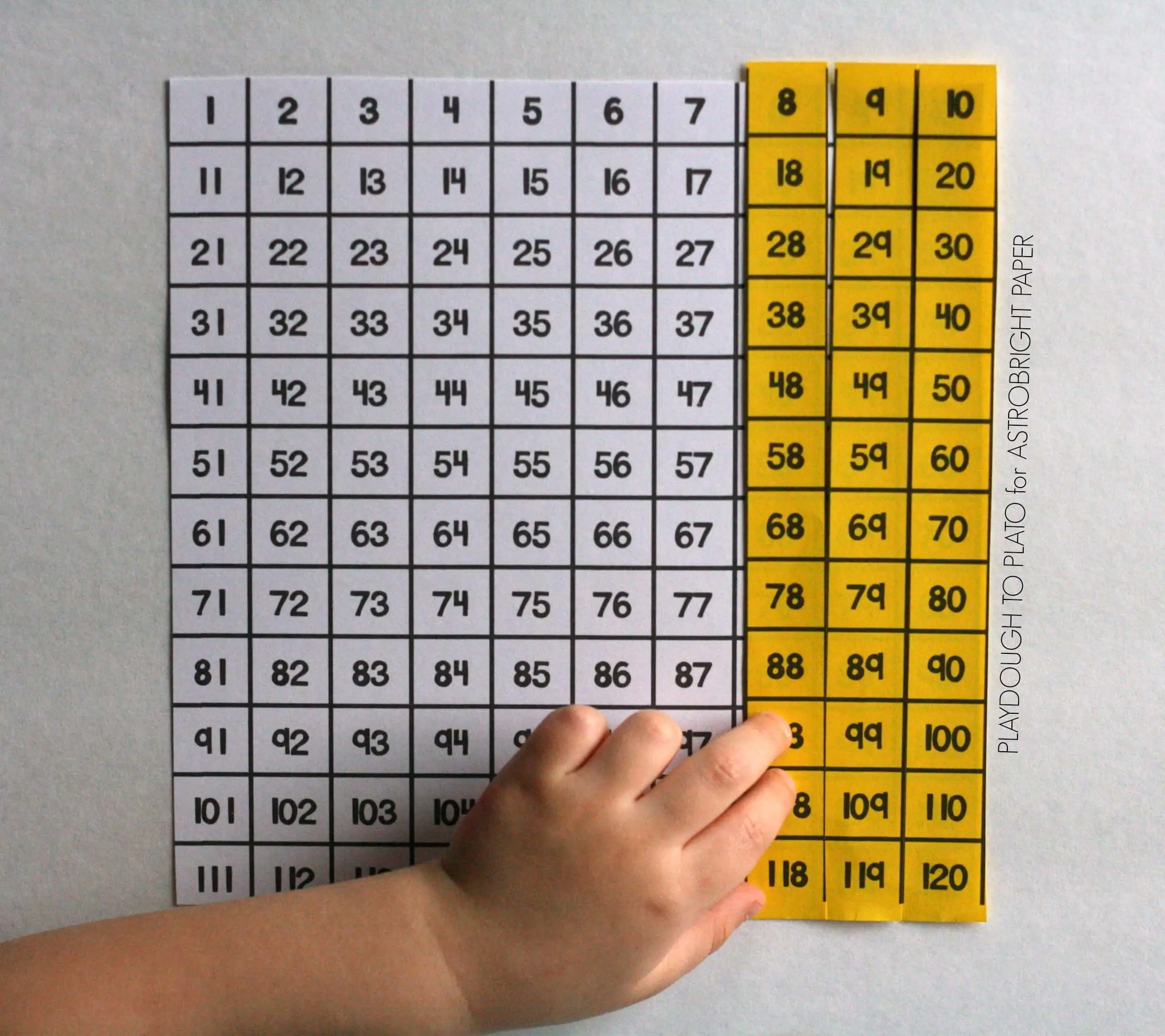 Hundreds Chart Printable Puzzes