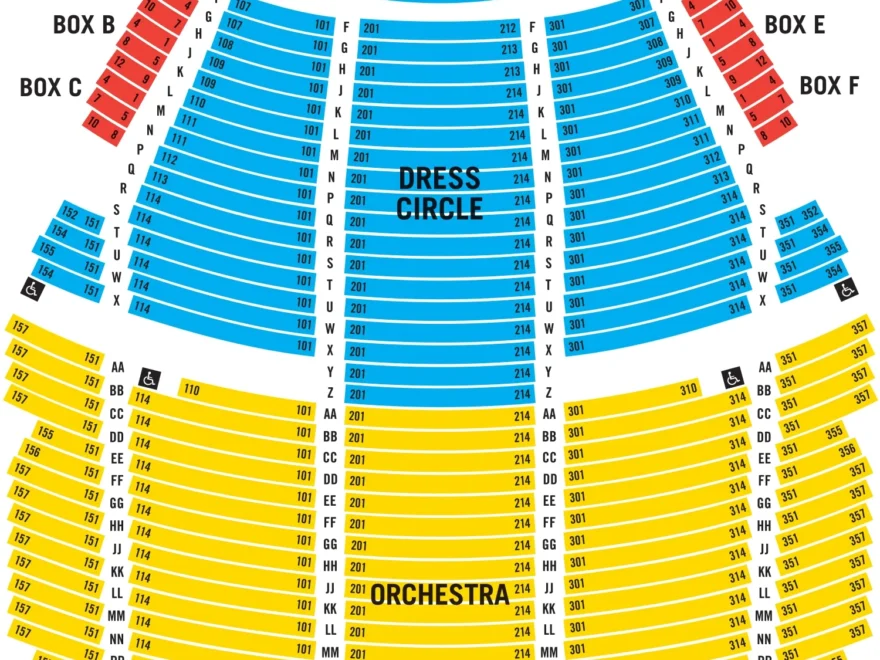 KeyBank State Theatre Seating Chart Playhouse Square