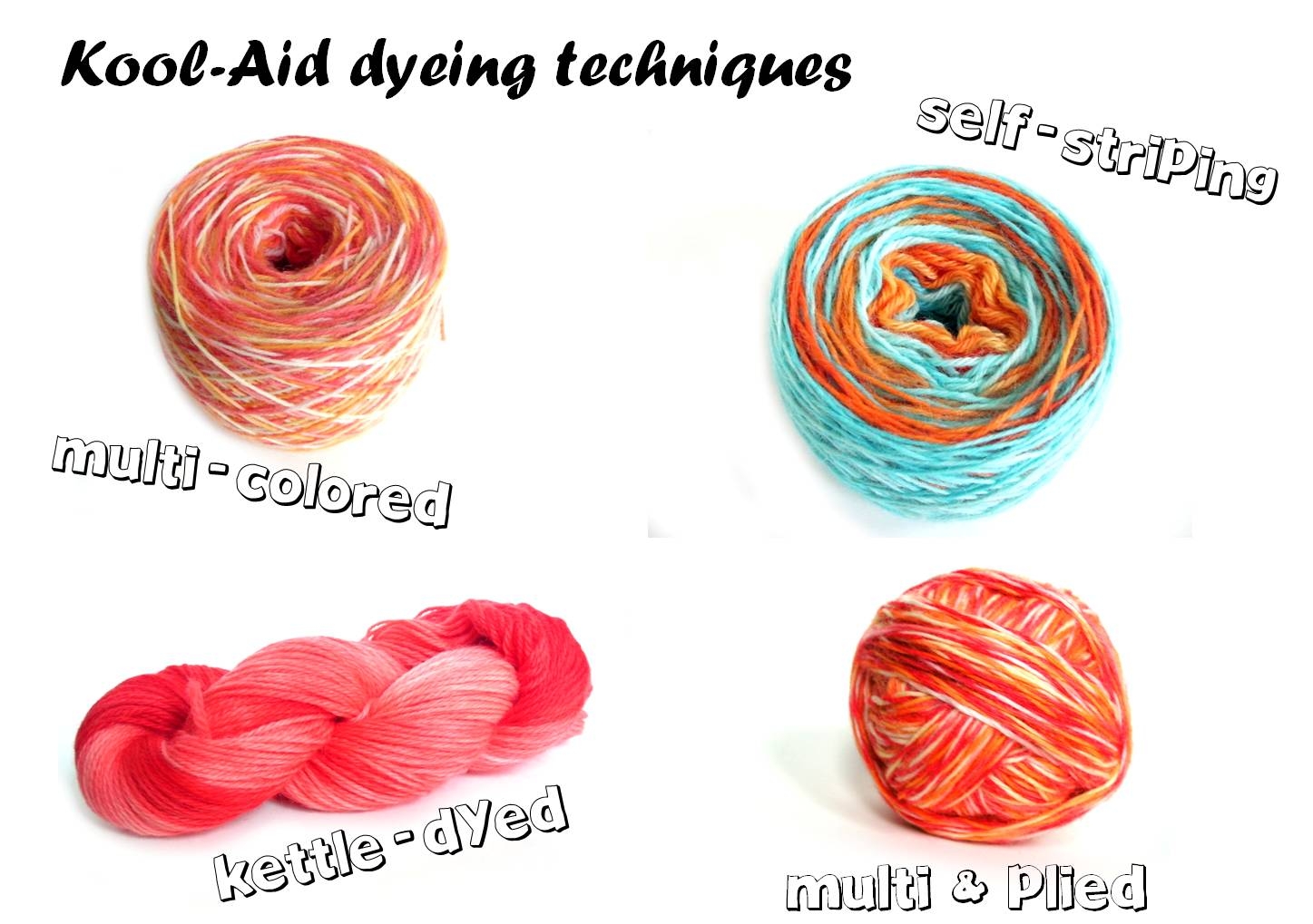 Printable Kool Aid Dye Chart