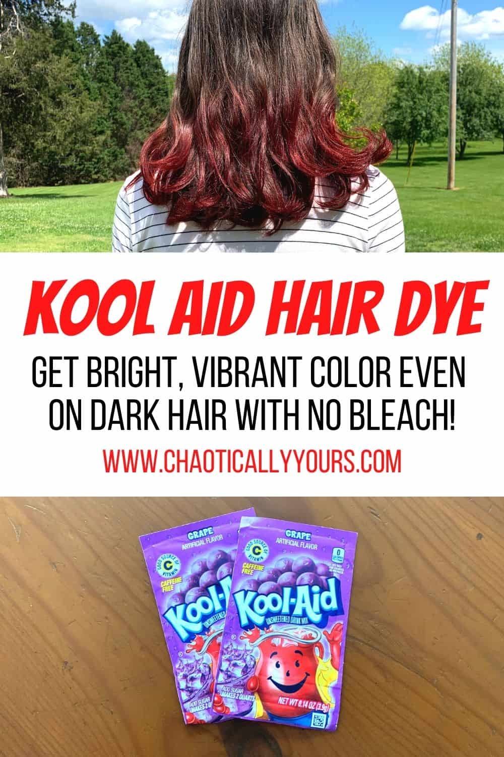 Kool Aid Hair Dye How To Get Bright Colors For Just Pennies Chaotically Yours