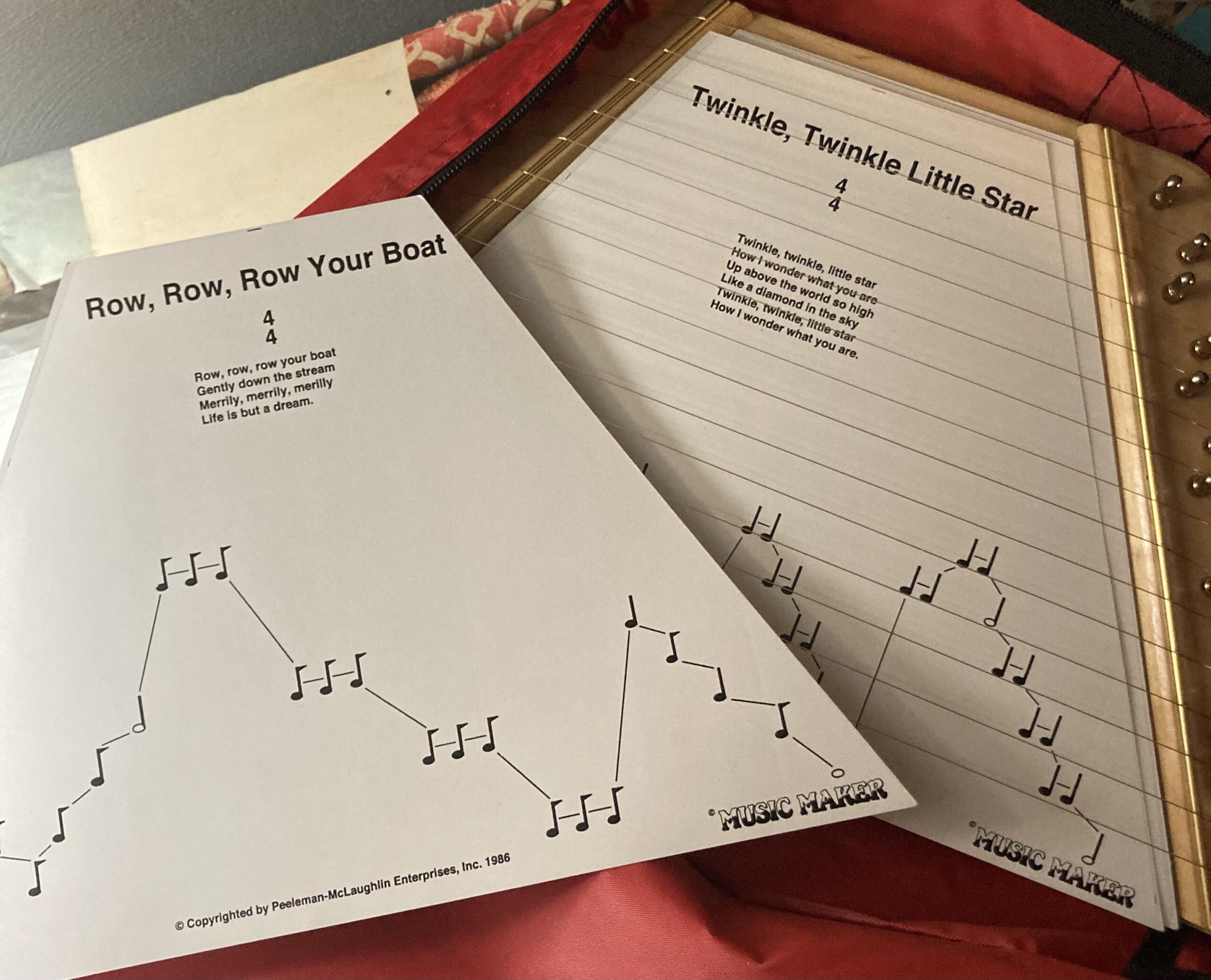 Lap Harp Cards For Legend Of Zelda Music or Blank Cards For Composing R HelpMeFind