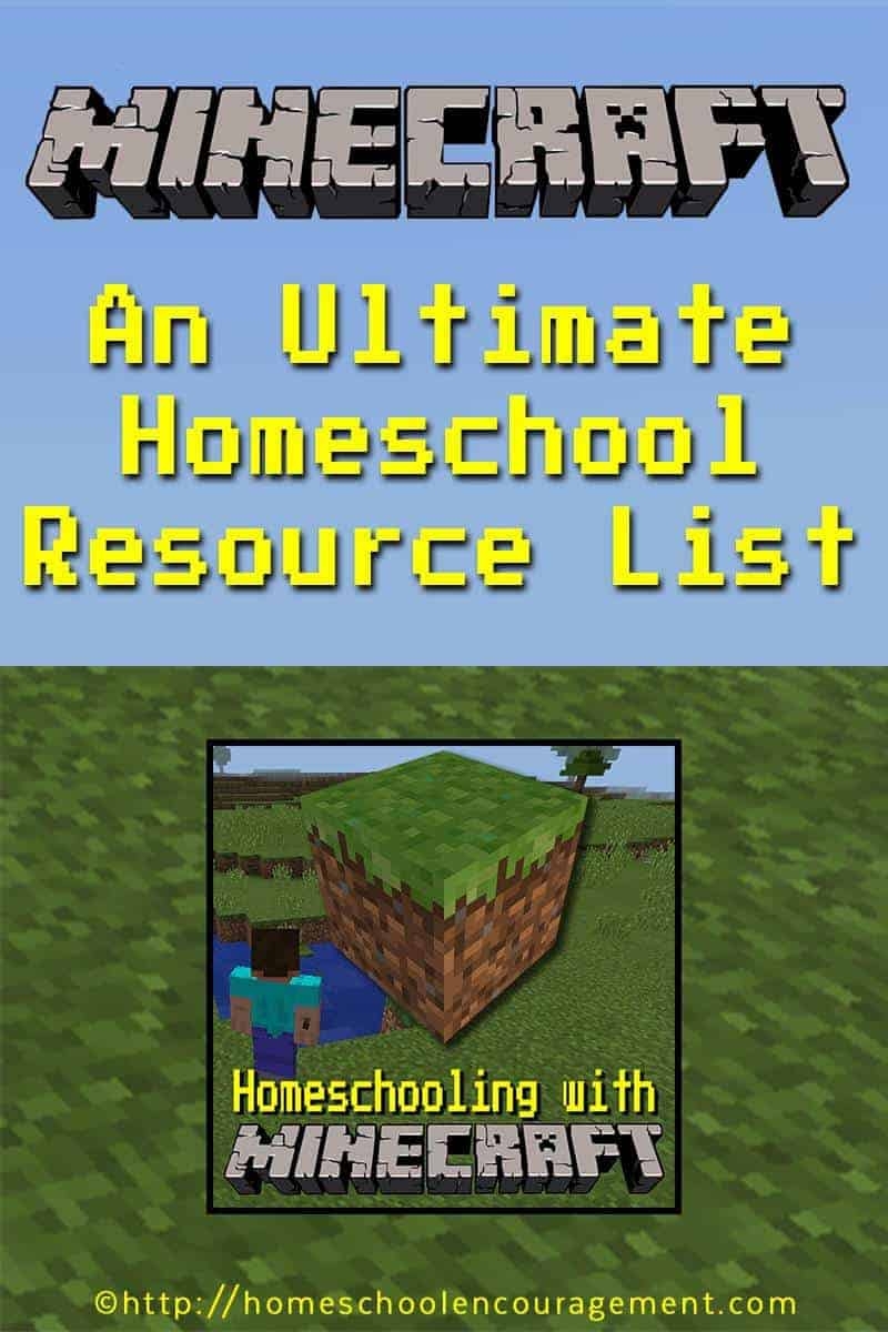 Learning With Minecraft Ultimate Homeschool Resource List