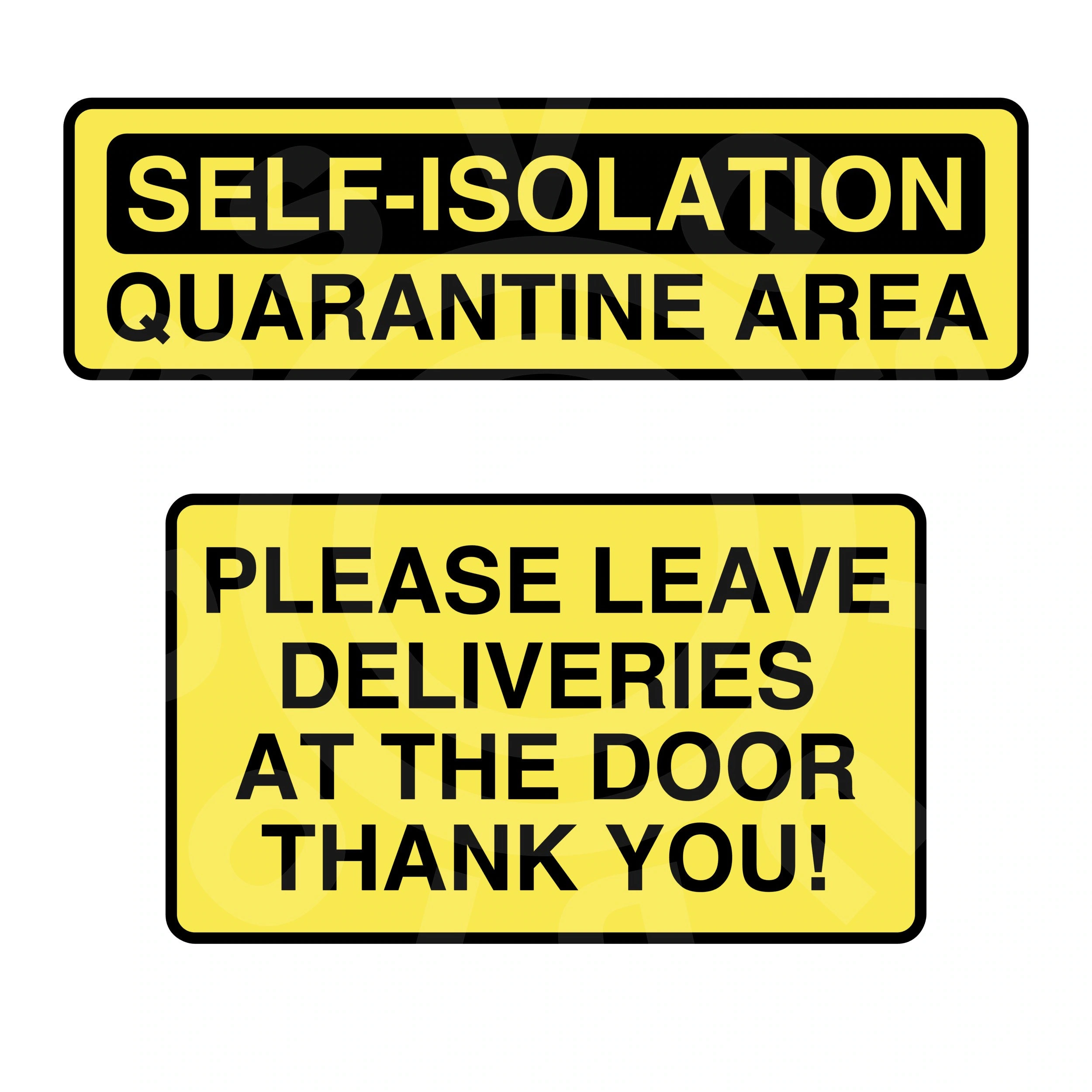 Funny Quarantine Signs Printable