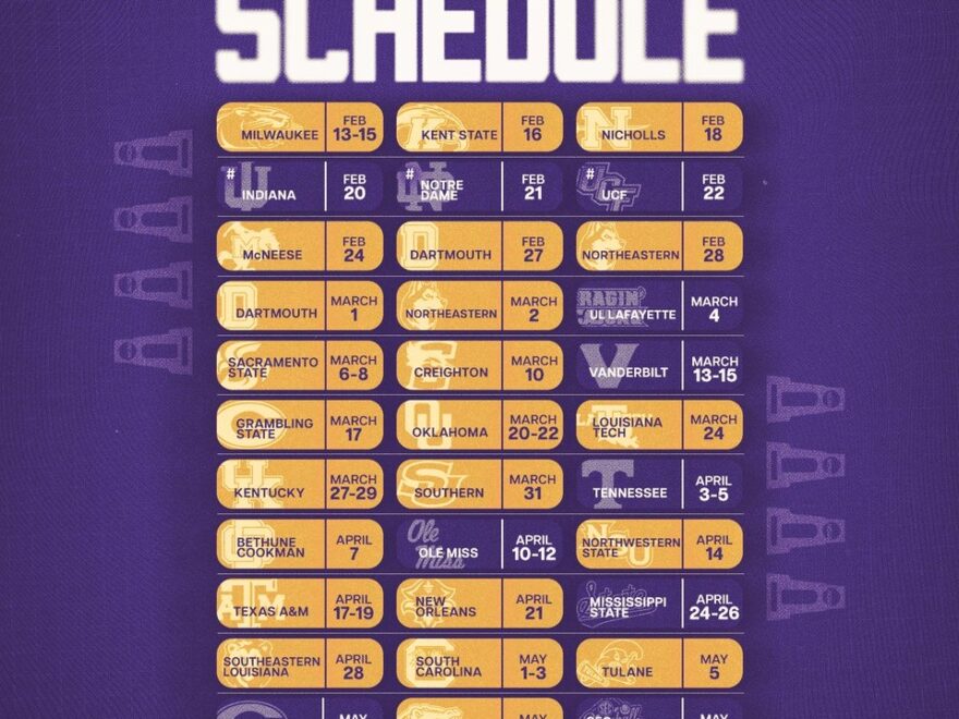 LSU Football Fan lsufootball net On X RT LSUbaseball Our 2026 Schedule Is Here T