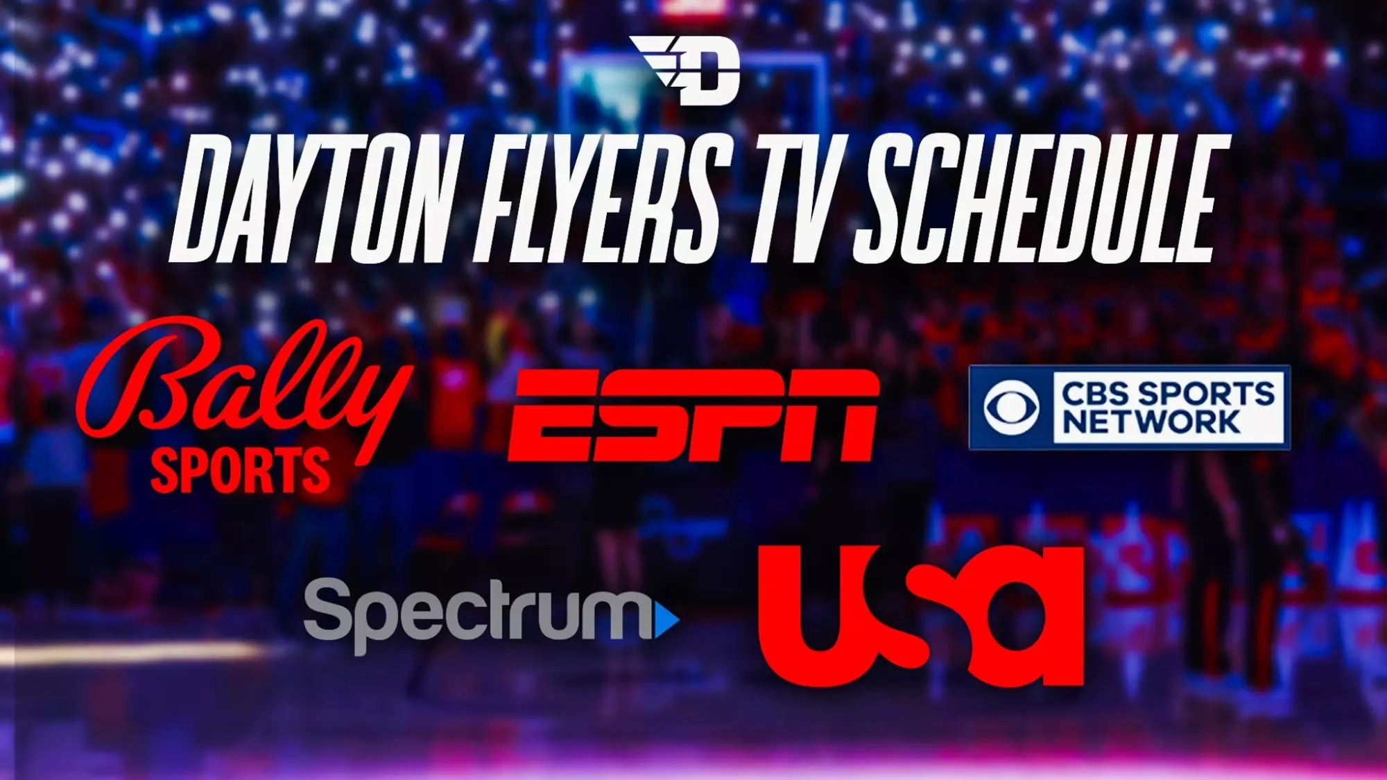 Dayton Flyers Basketball Printable Schedule