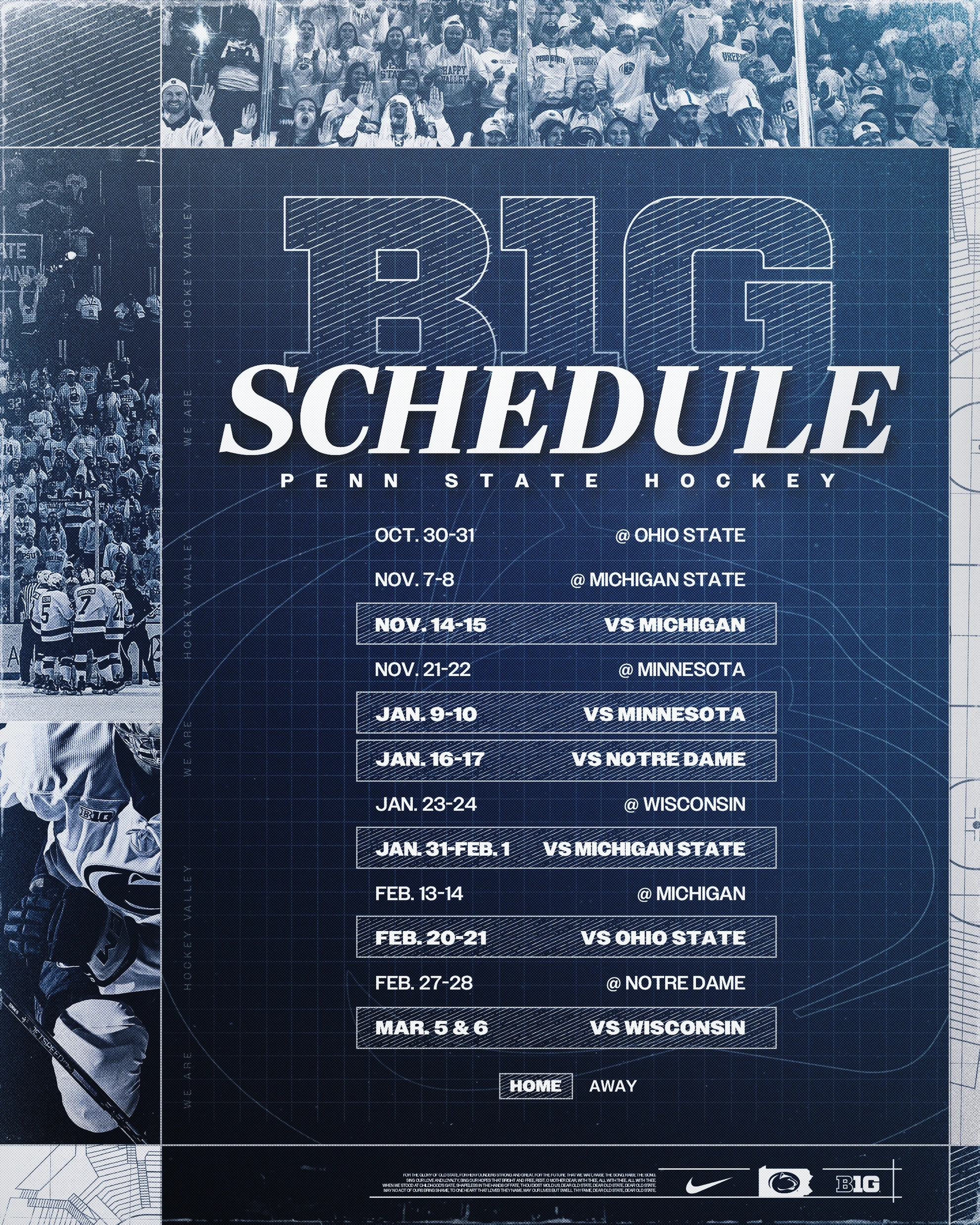 Penn State Football Printable Schedule 2026 Penn State Football Printable Schedule 2026