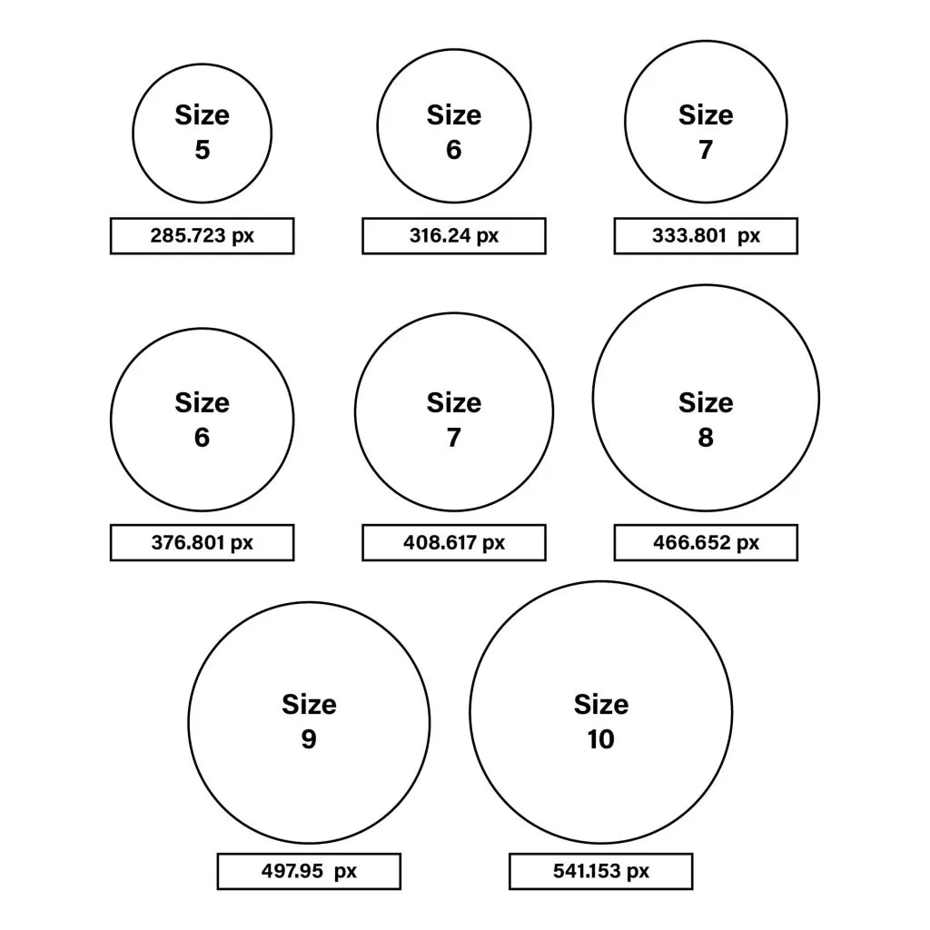 Men s Ring Size Chart Ring Size Calculator