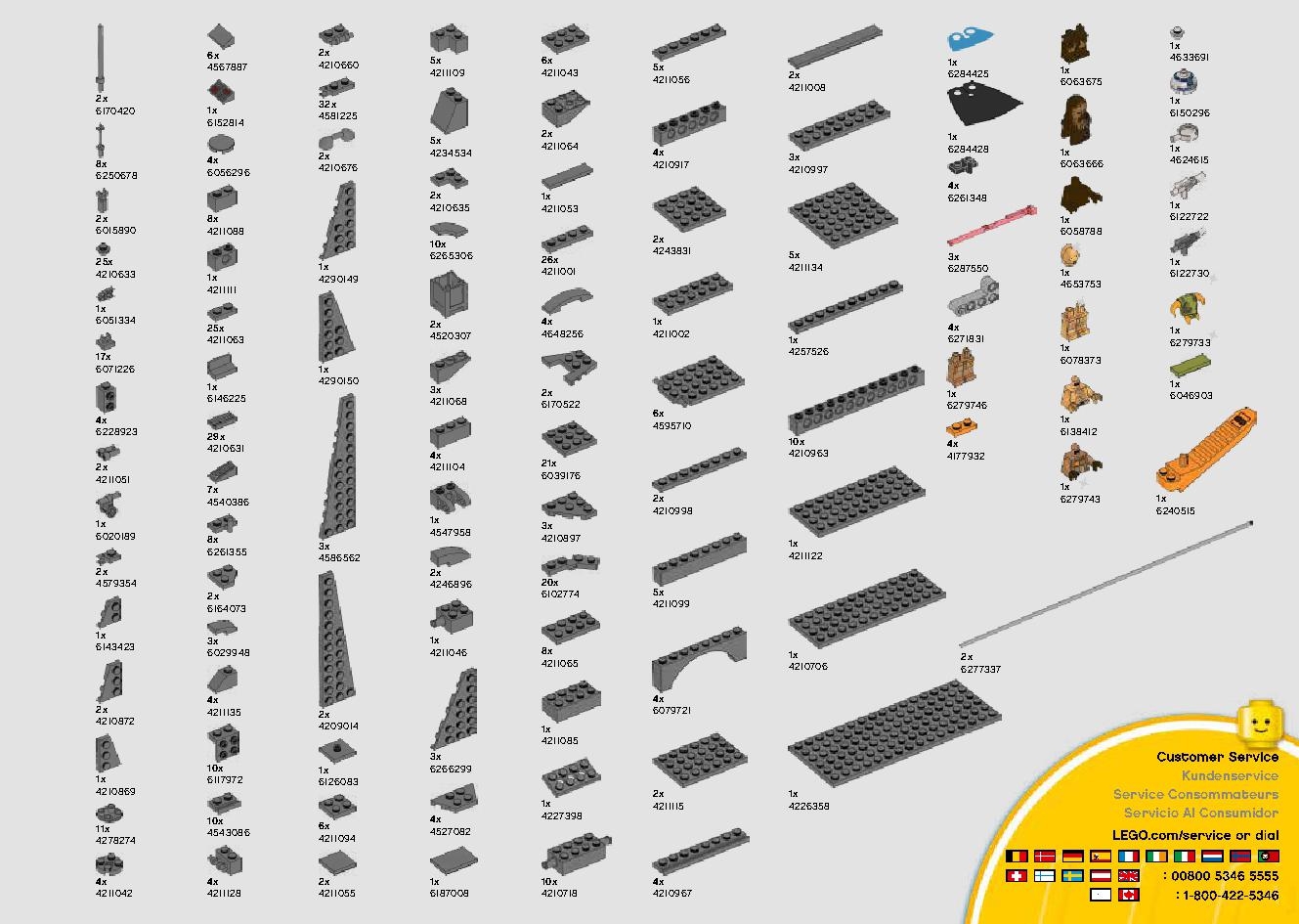 Printable Lego Parts List