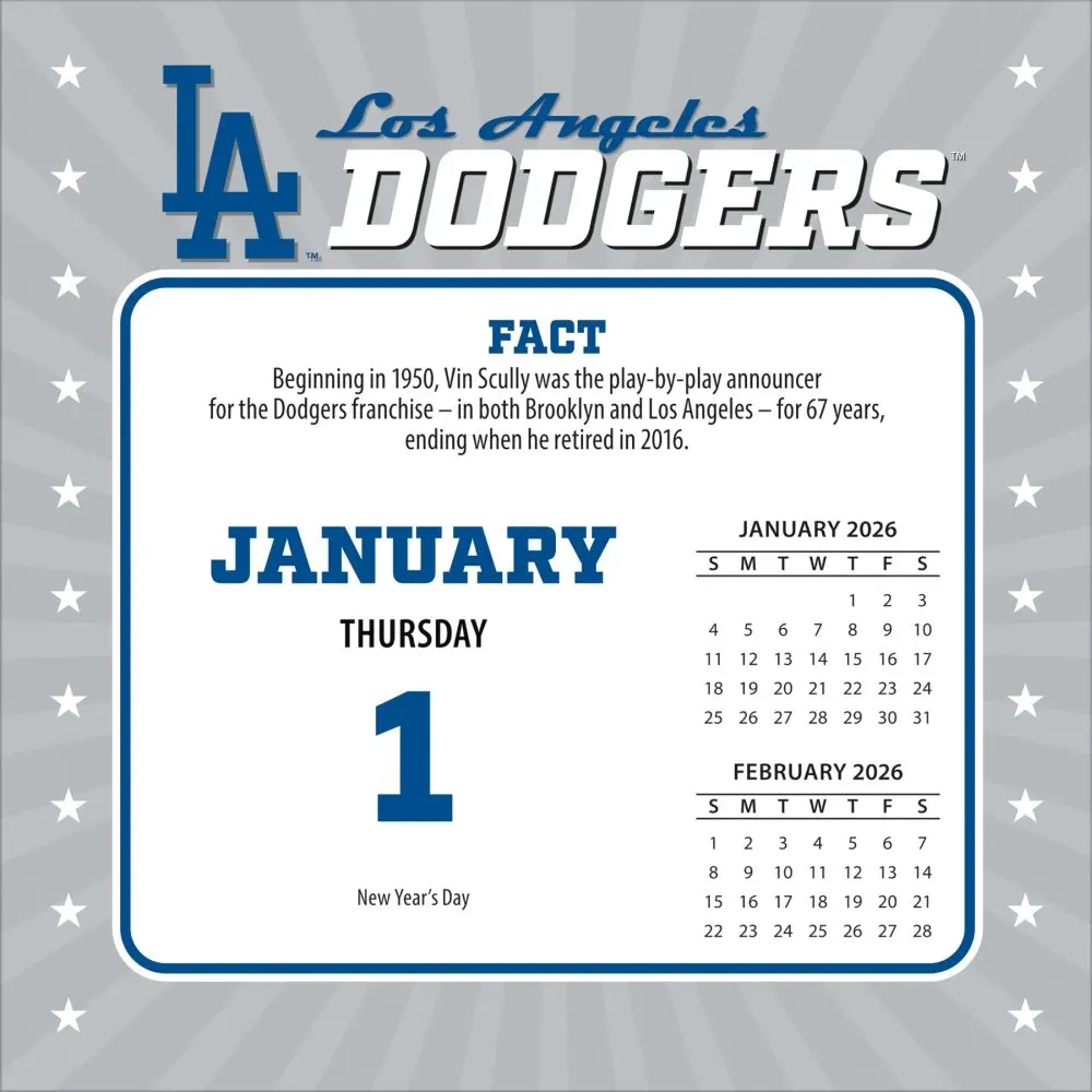 Dodgers 2026 Dodgers Printable Schedule