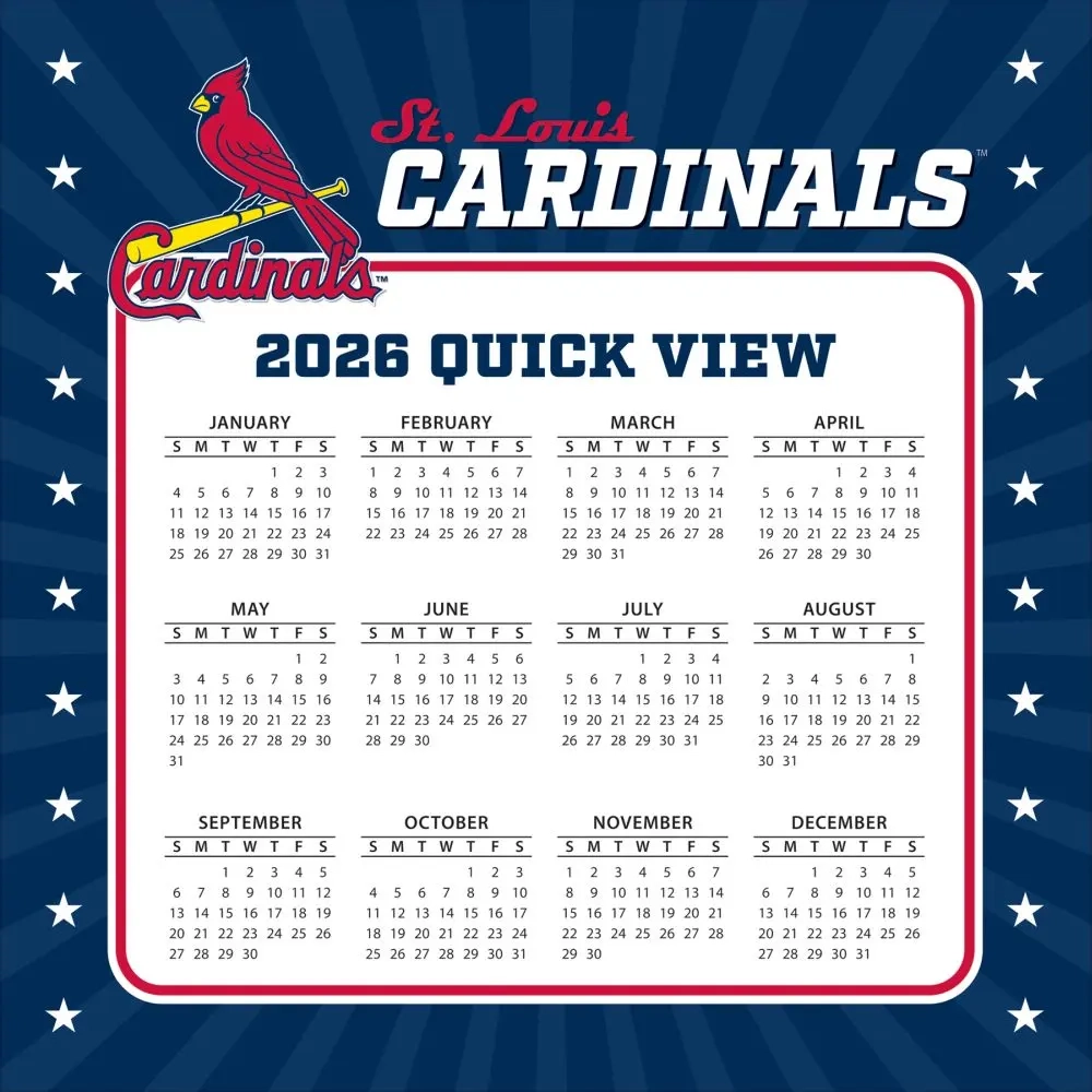 Cardinals Schedule 2026 Printable