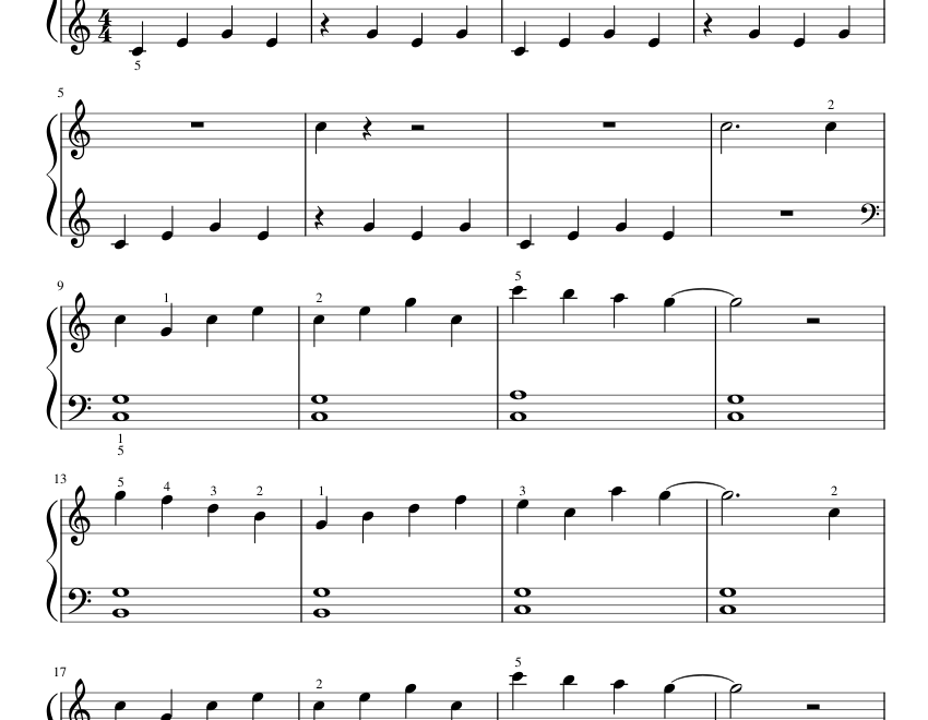 Music Box Dancer EASY Sheet Music For Piano Solo MuseScore