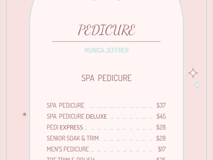 Nail Price List Free Google Docs Template Gdoc io