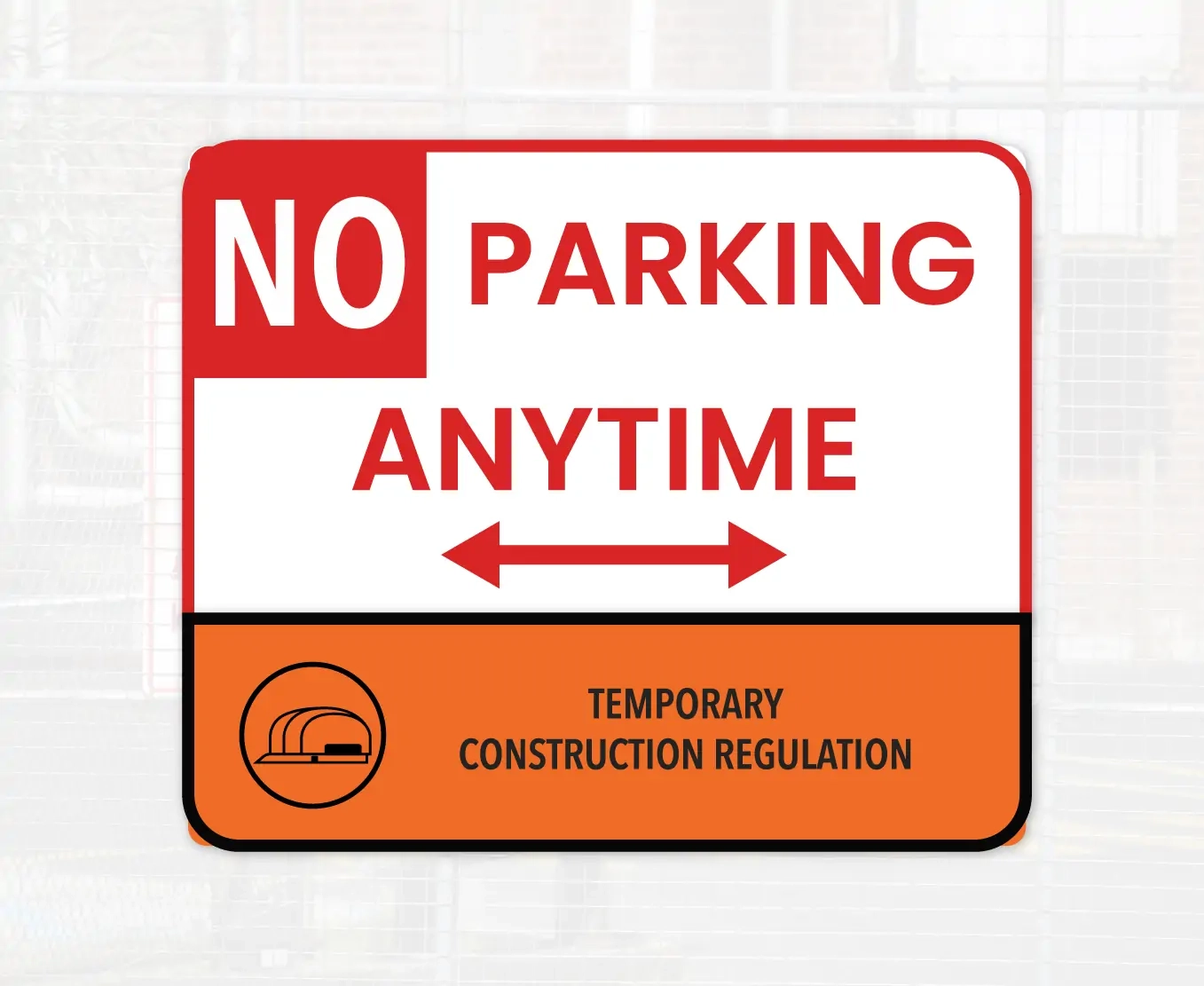 No Parking Signs No Parking Construction Zone Signs