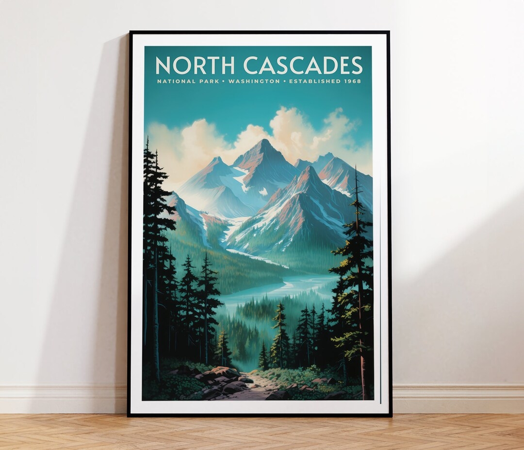 North Cascades Printable Sign North Cascades Printable Sign