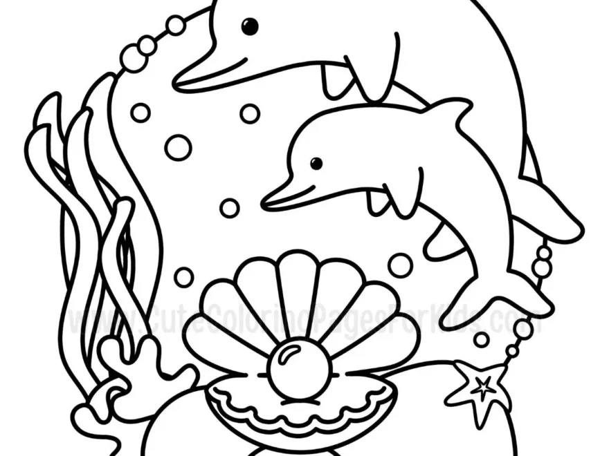 Ocean Coloring Pages Free PDF Printables Cute Coloring Pages For Kids